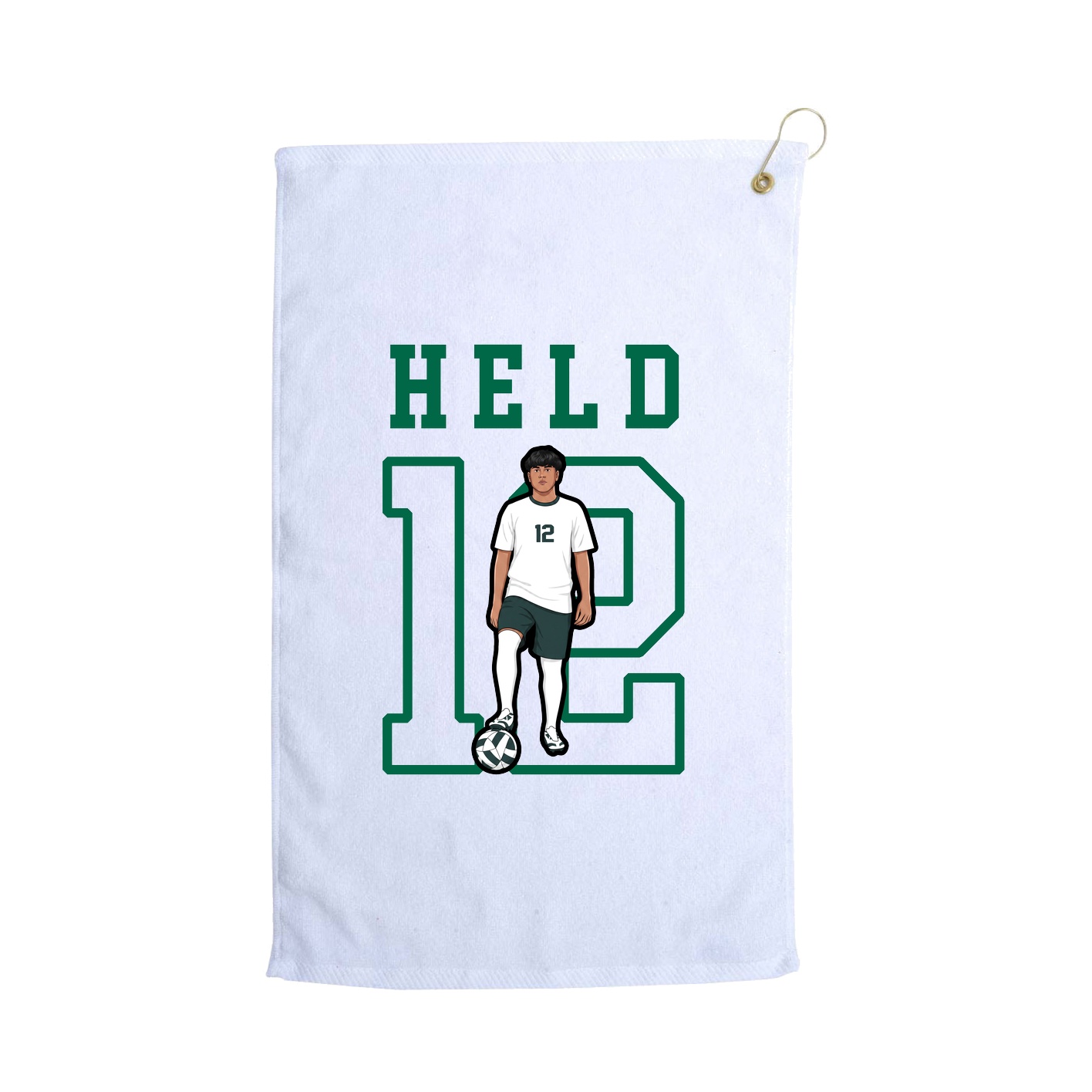Golf Towel — Shirsey in White