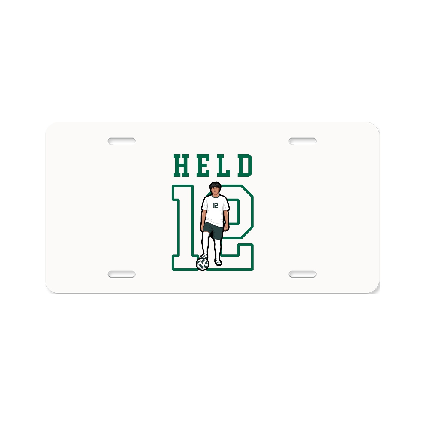 License Plate — Shirsey in Classic