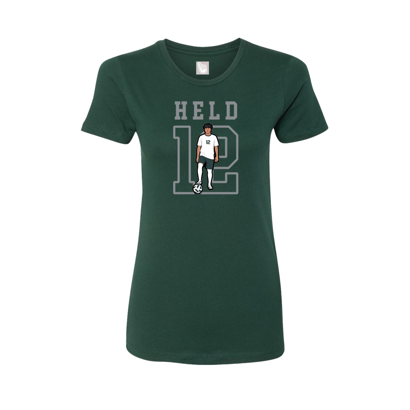 Fitted Women's Tee — Shirsey in Green