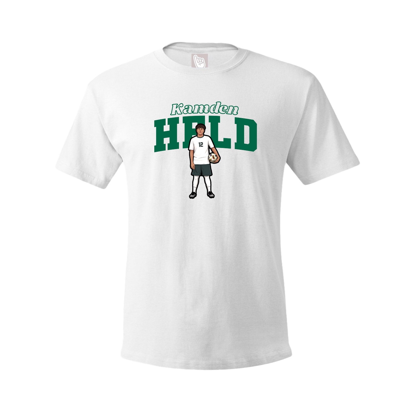 Tee — Name Arch in White