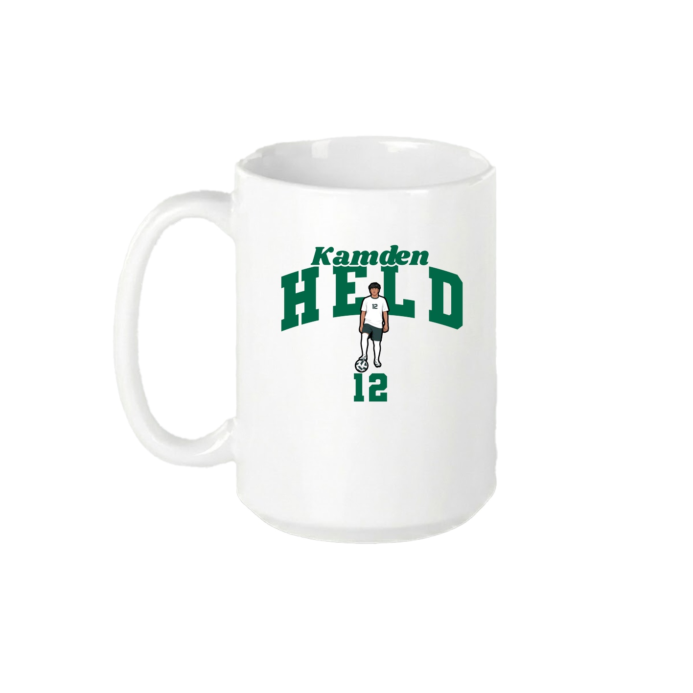 15oz Coffee Mug — Signature Arch in White