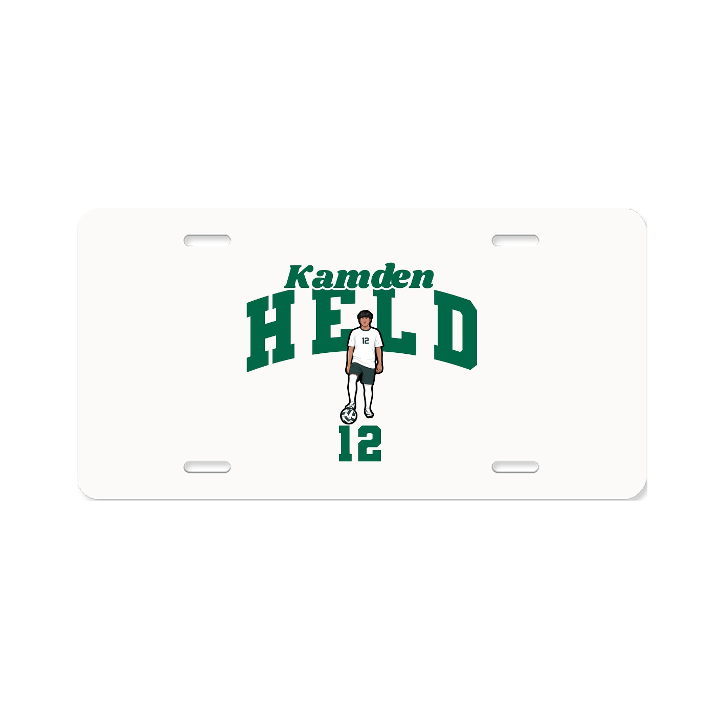 License Plate — Signature Arch in Classic