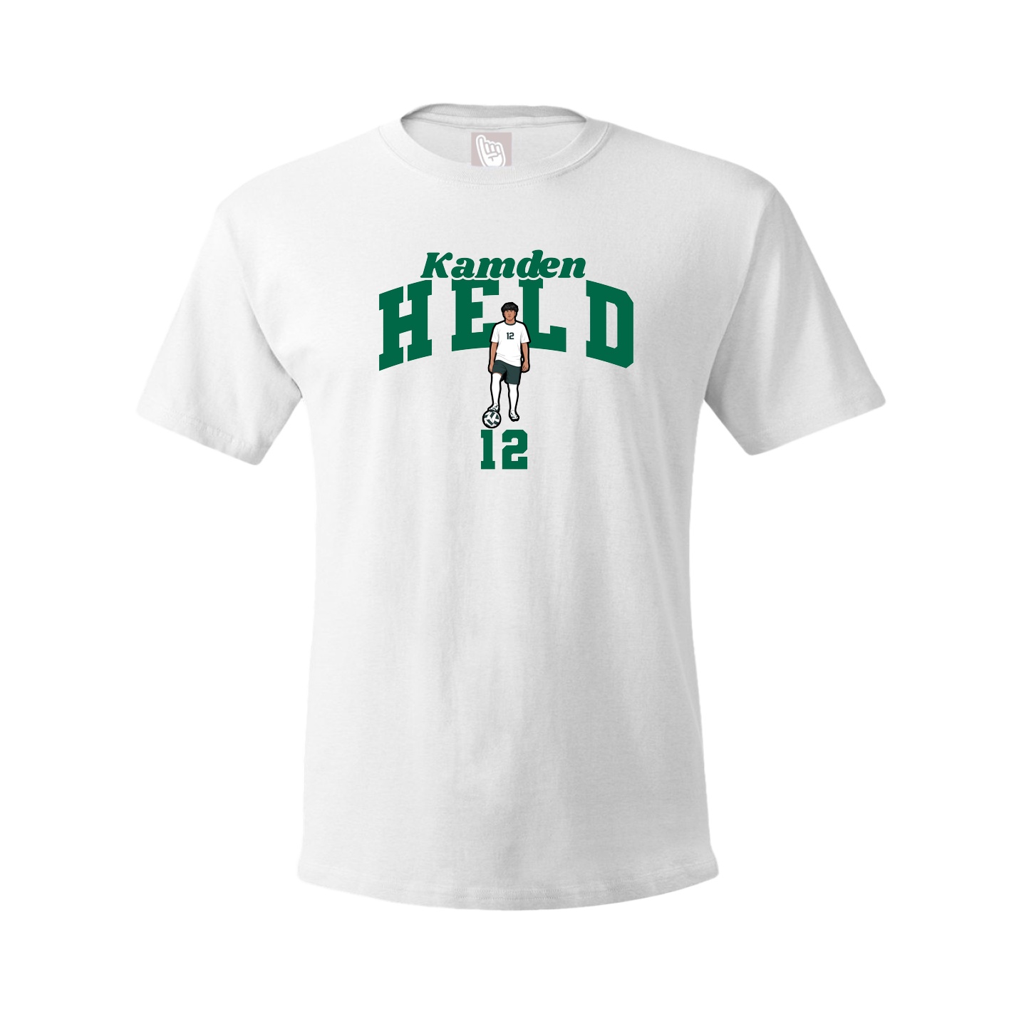 Tee — Signature Arch in White