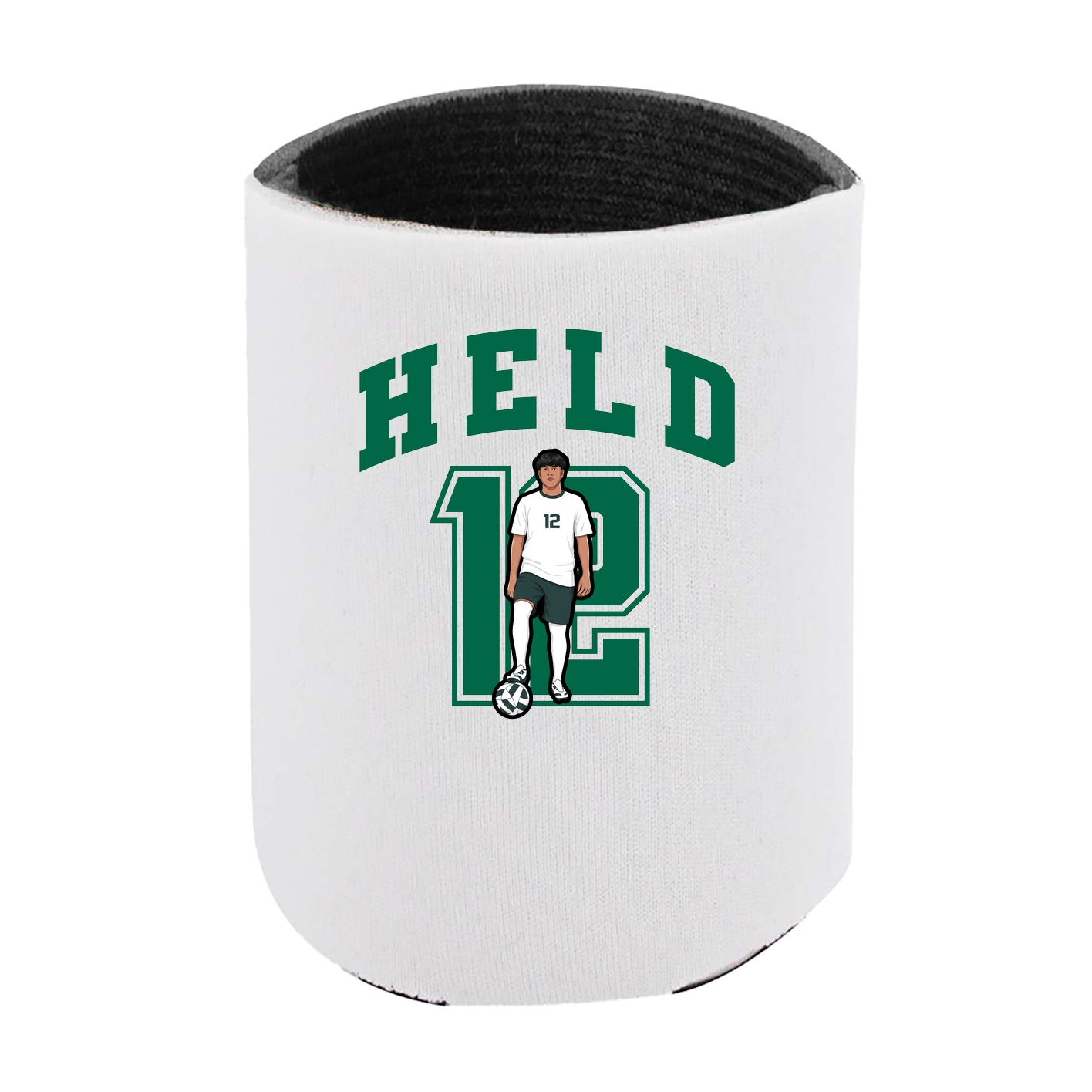 Can Holder — Number in White
