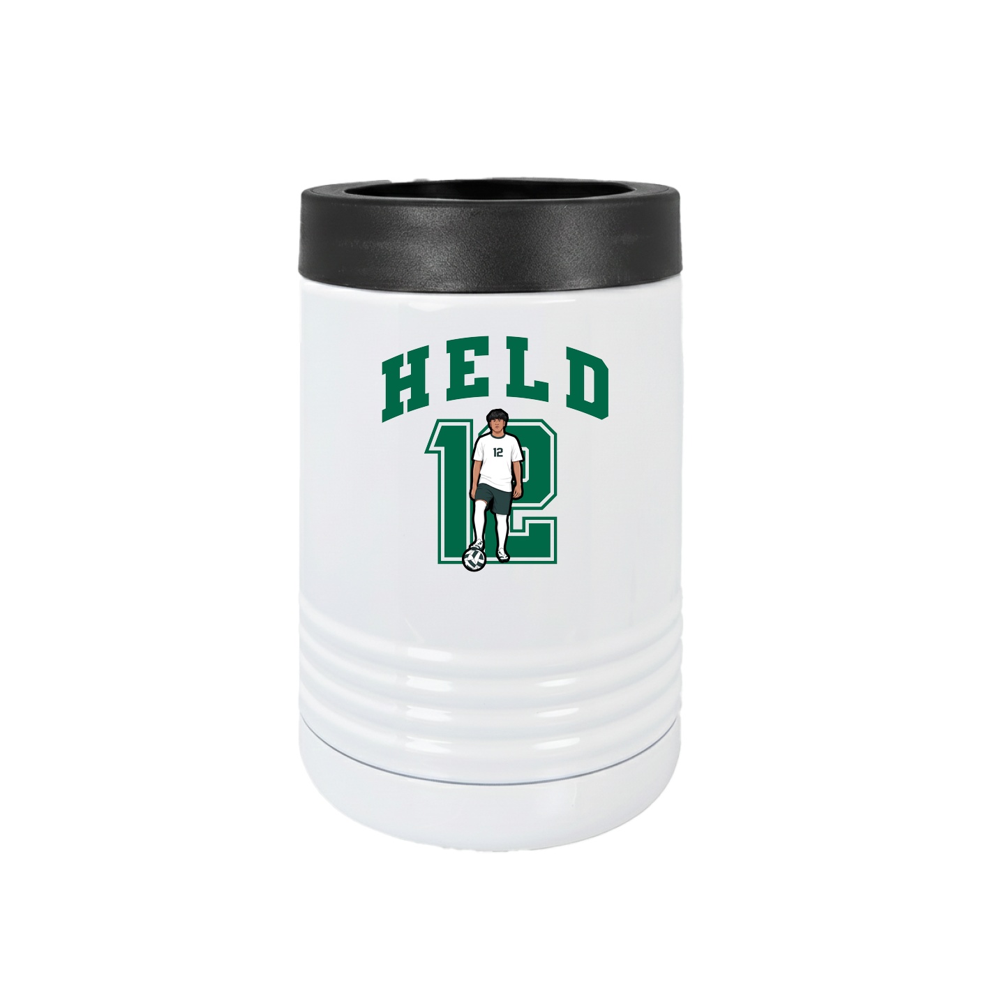 Beverage Holder — Number in White