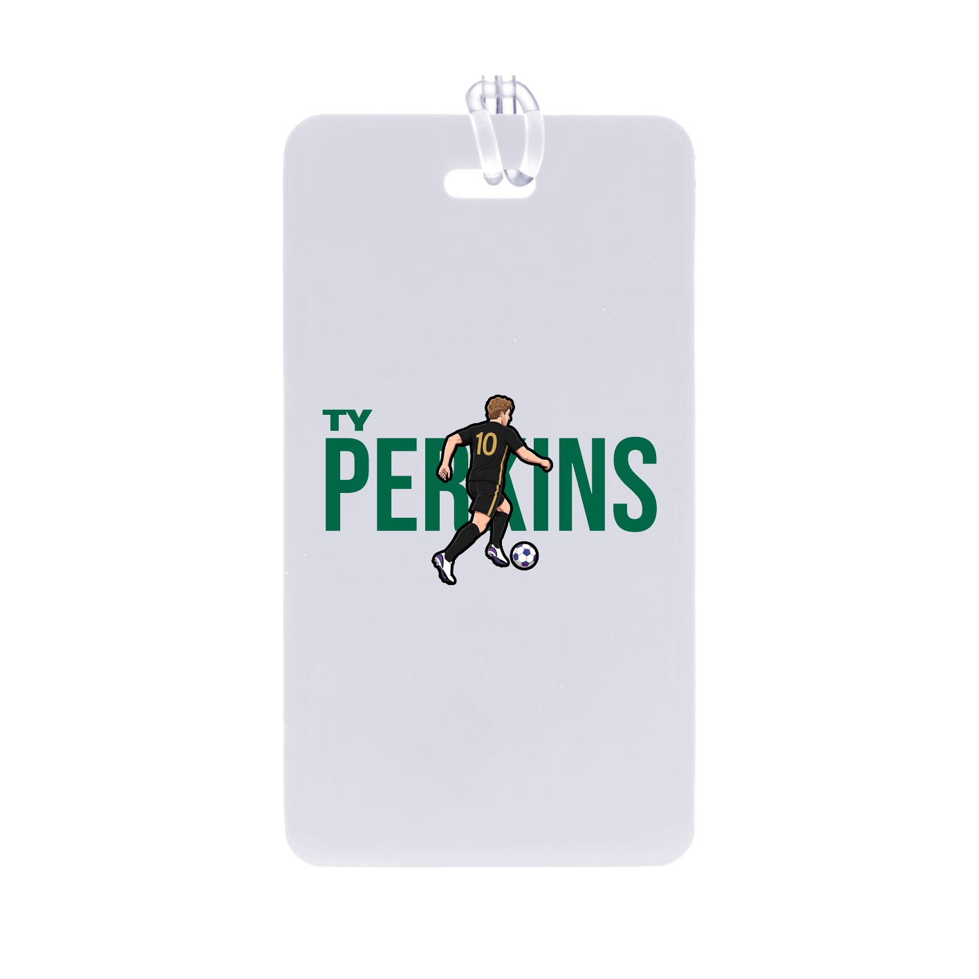 Bag Tag — Player Name in Classic