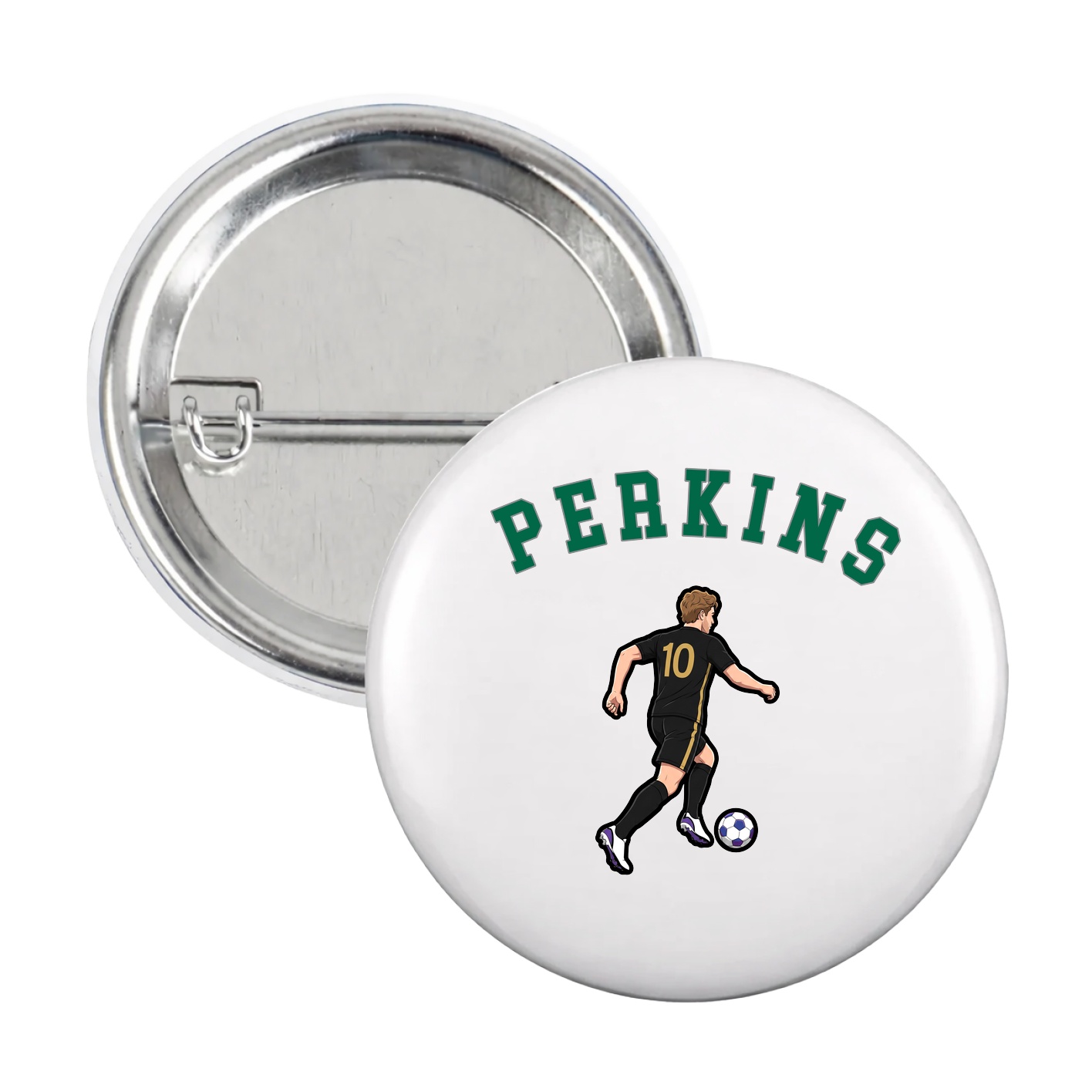 Game Day Button — Shirsey Arch in White