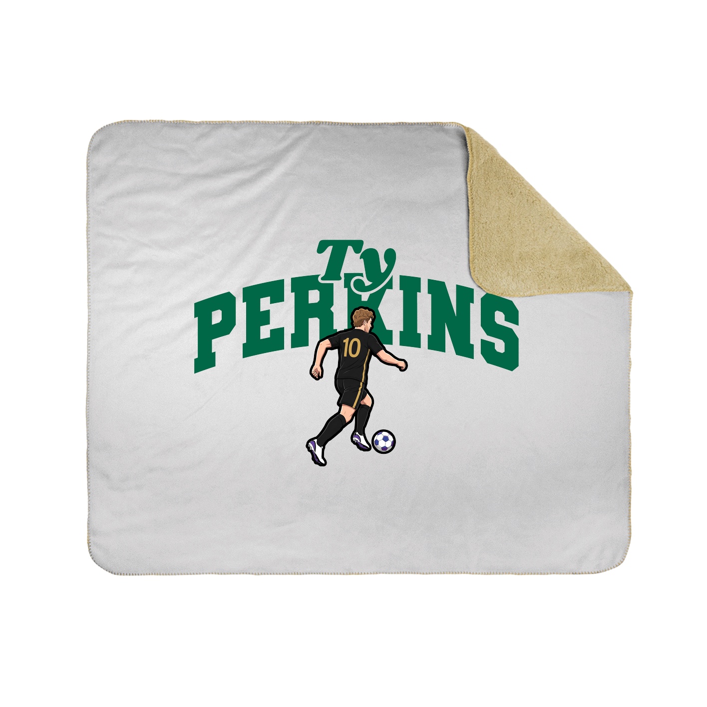 Throw Blanket — Signature Arch in White