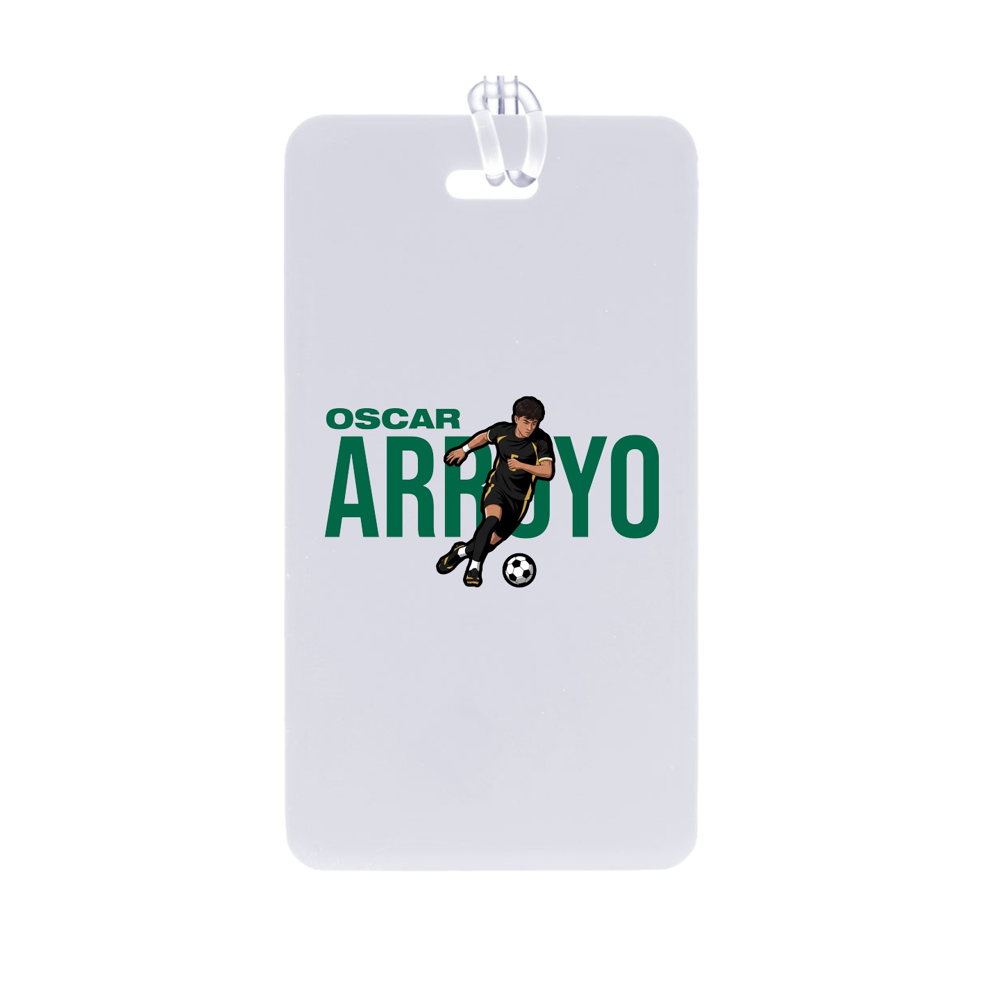 Bag Tag — Player Name in Classic