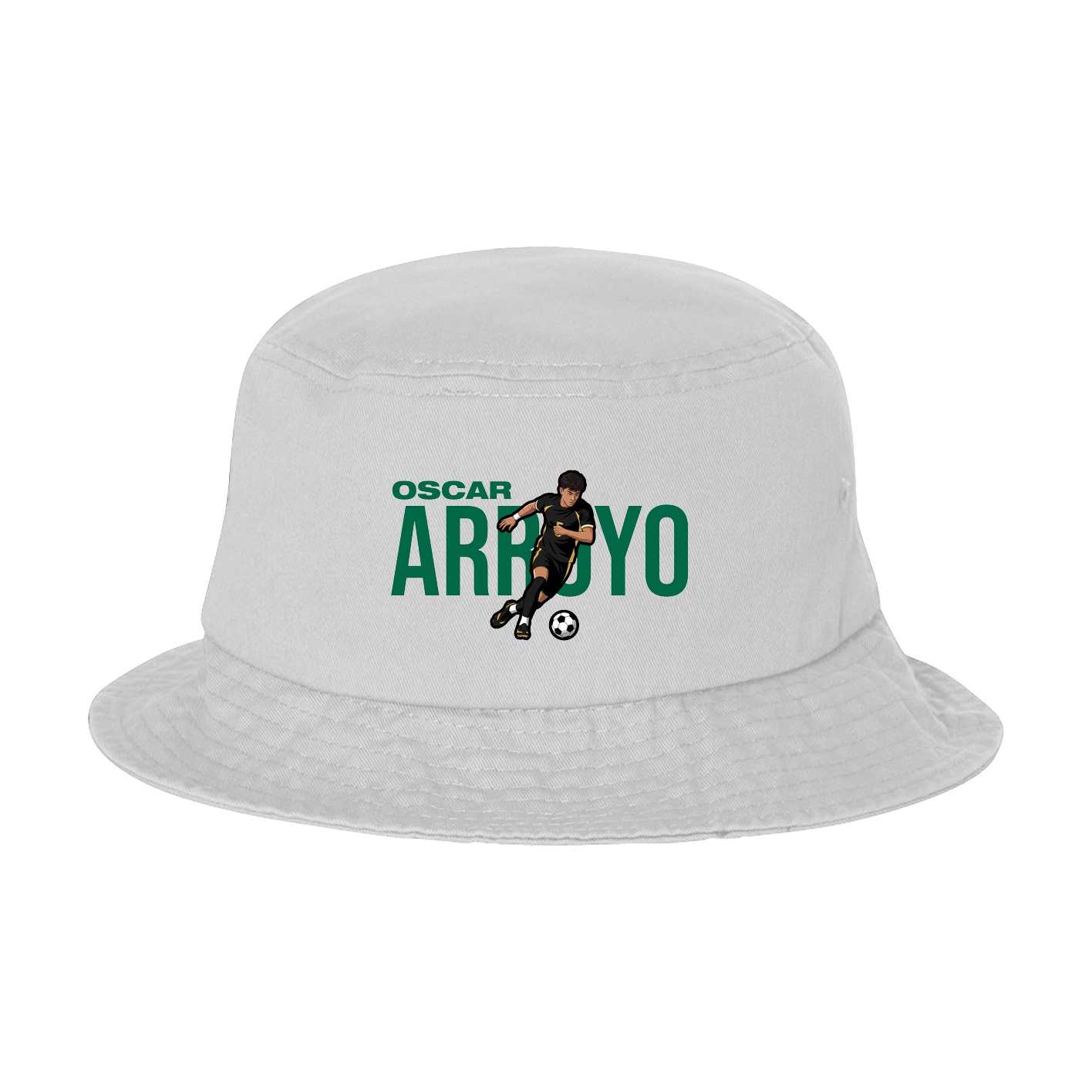 Bucket Cap — Player Name in White