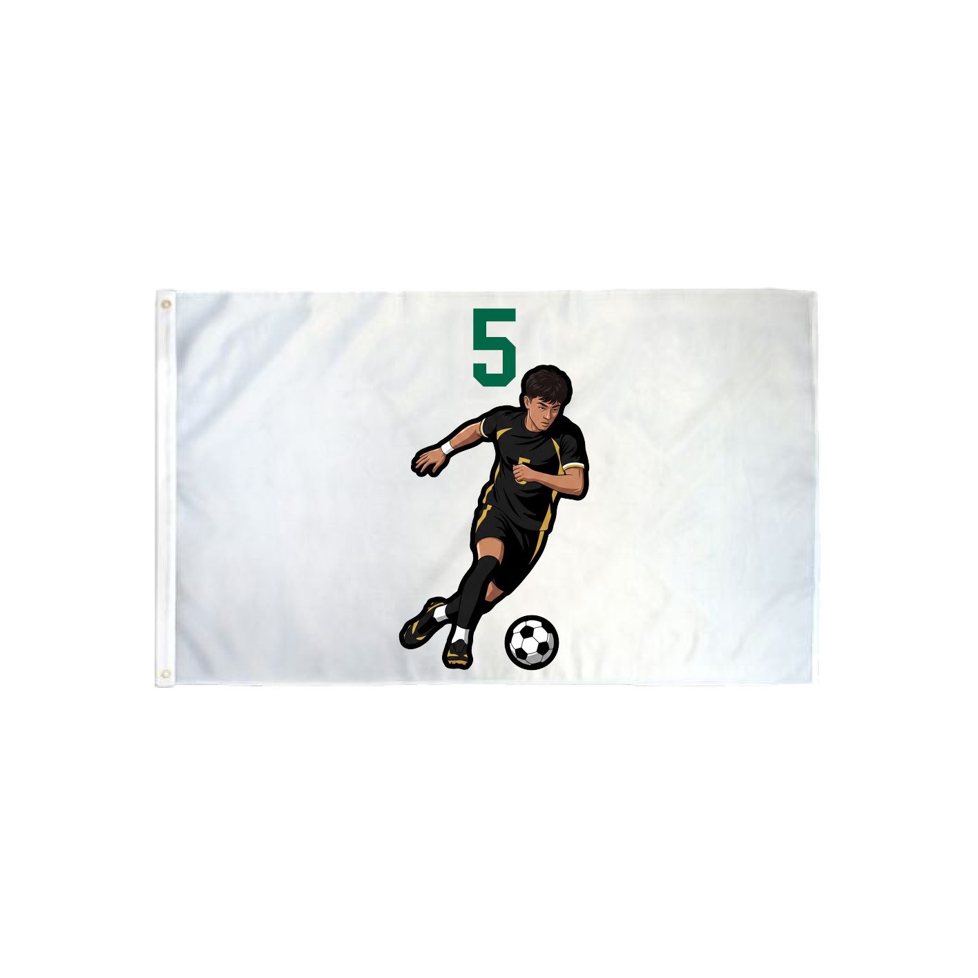 3x5 Flag — Number Top in Classic