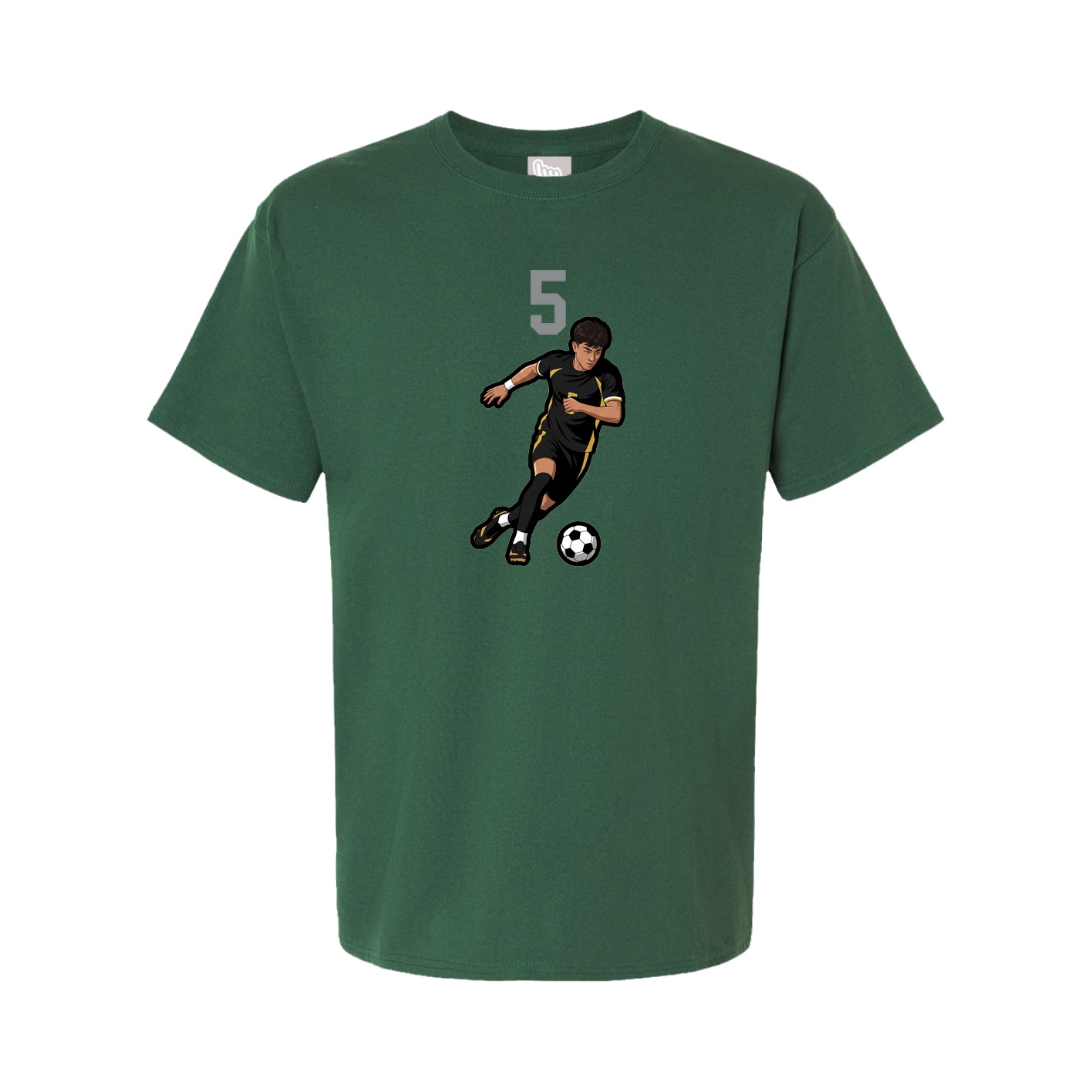 Tee — Number Top in Green