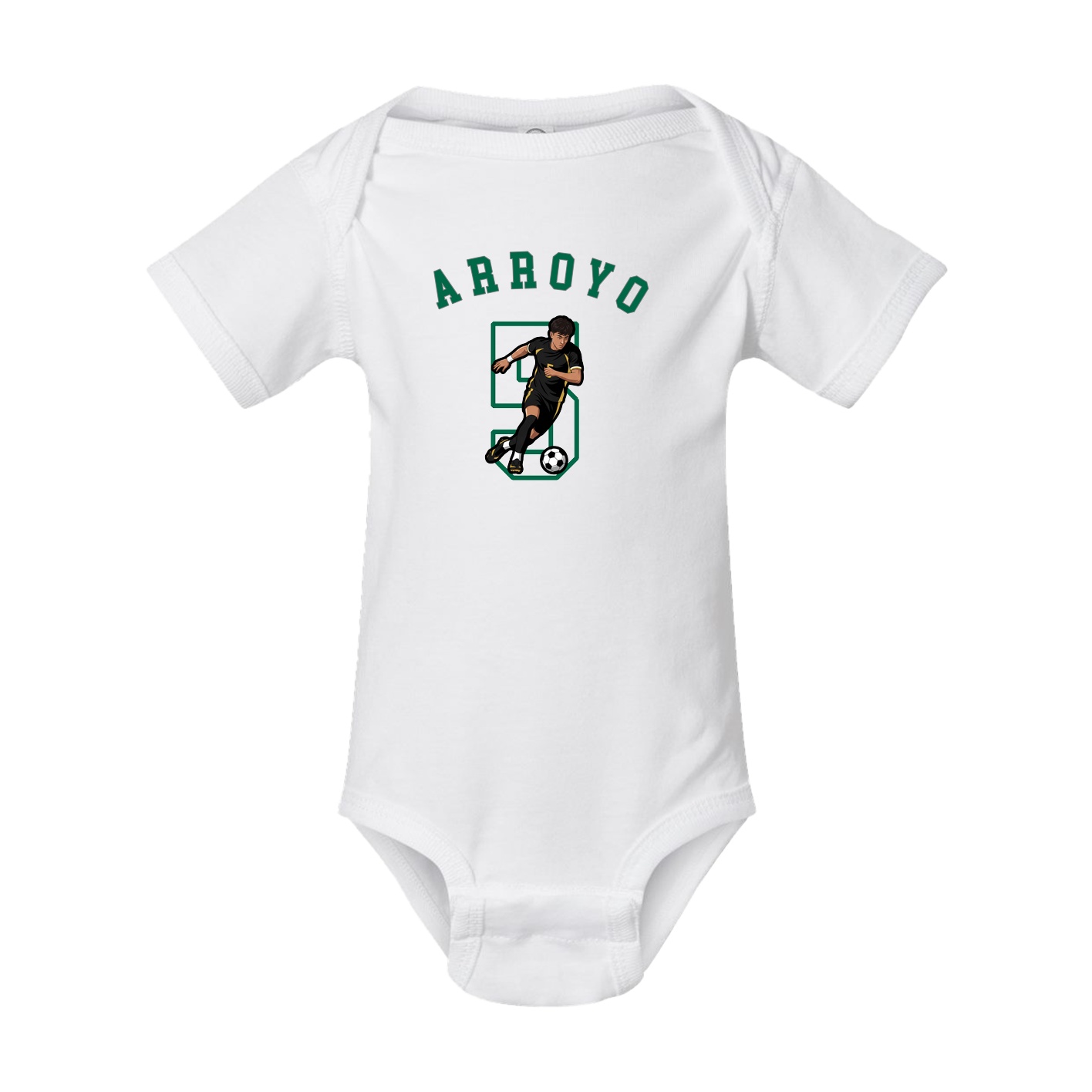 Baby Onesie — Shirsey Arch in White