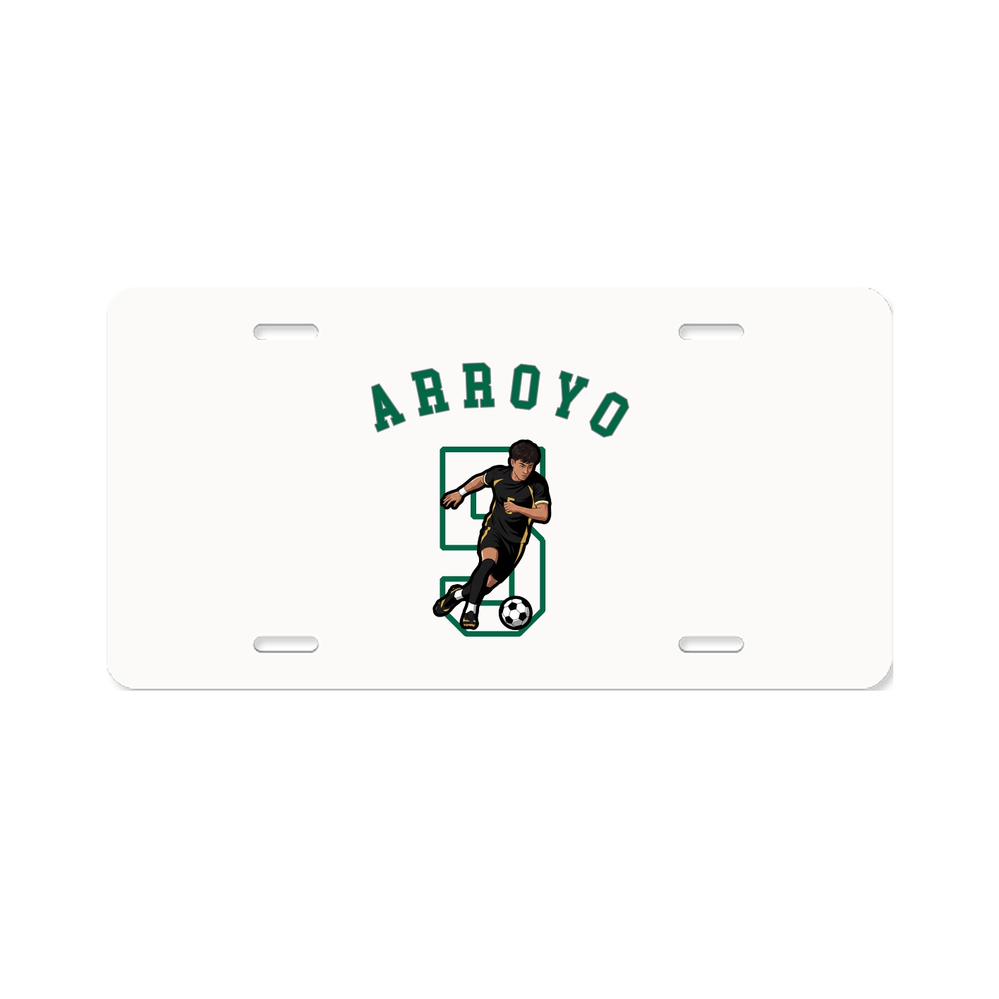 License Plate — Shirsey Arch in Classic