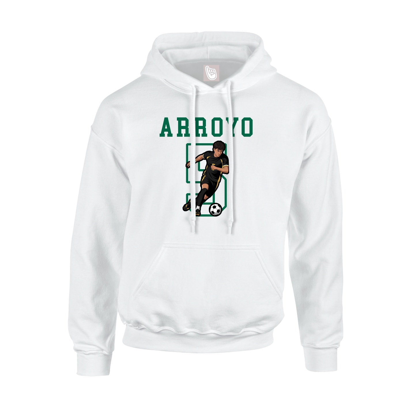 Youth Hoodie — Shirsey in White