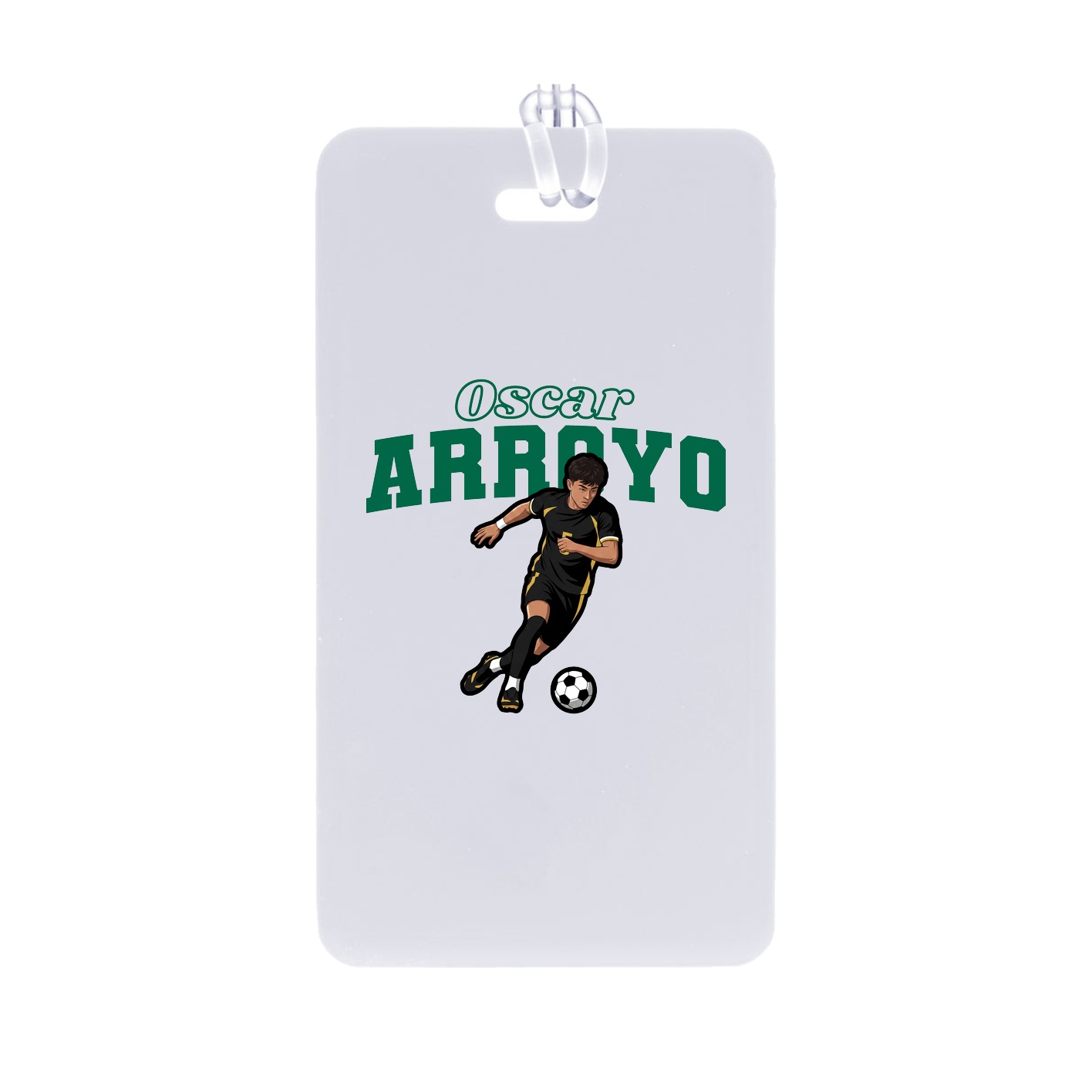 Bag Tag — Name Arch in Classic