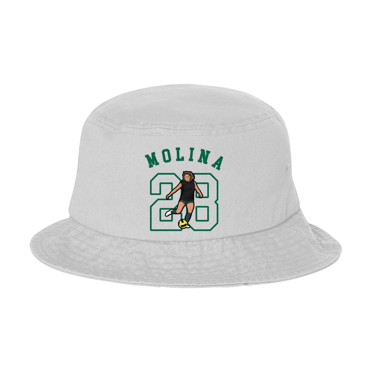 Bucket Cap — Shirsey Arch in White