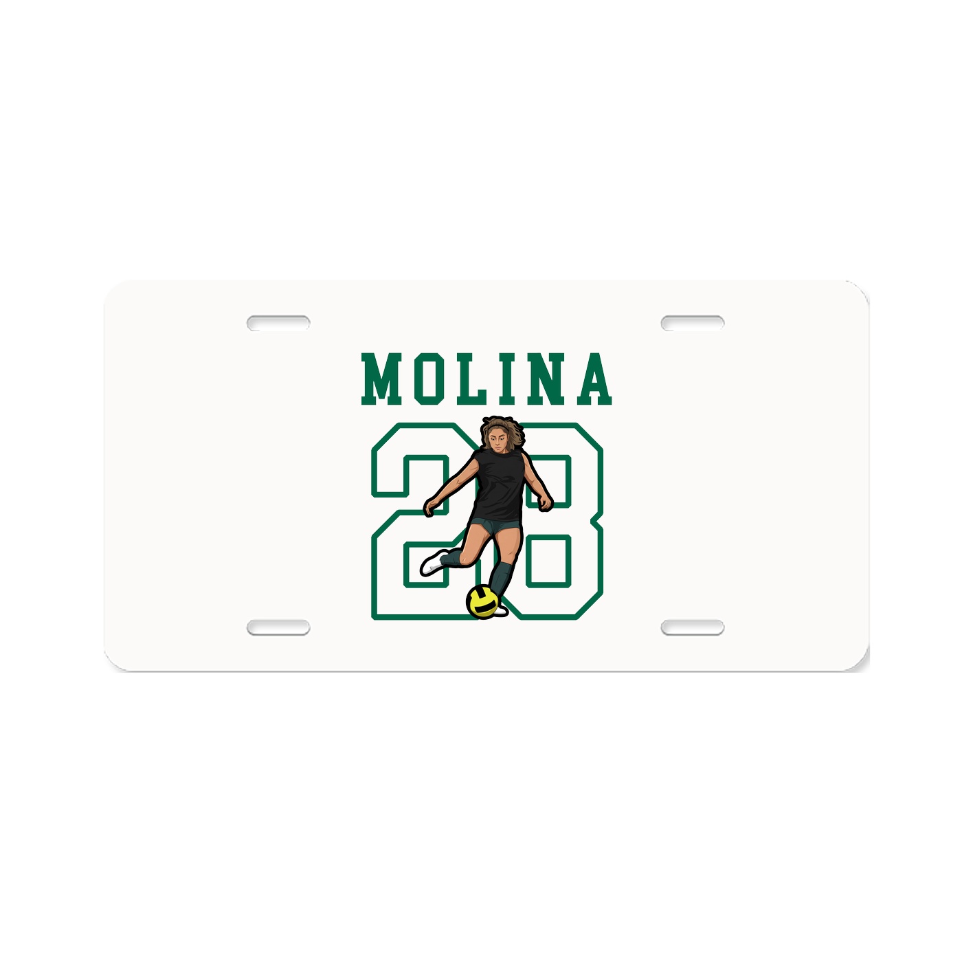 License Plate — Shirsey in Classic