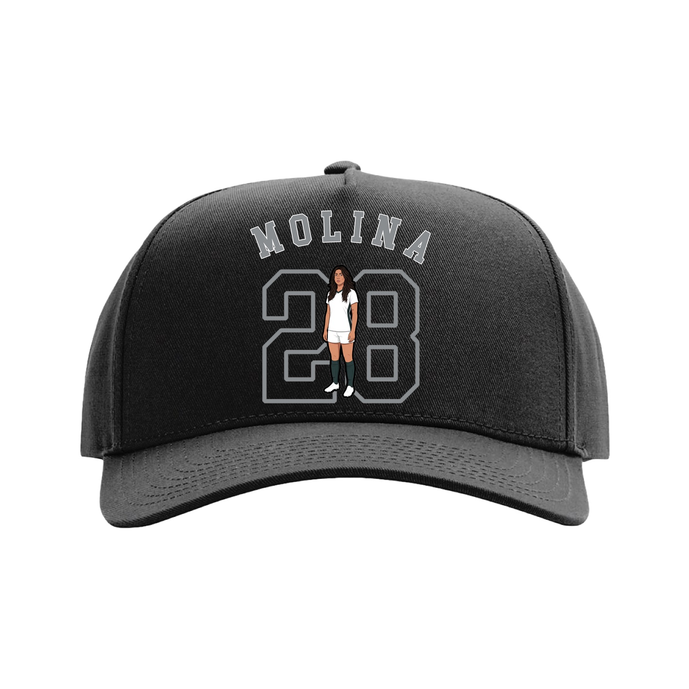 Full Fabric Five-Panel Champ Cap