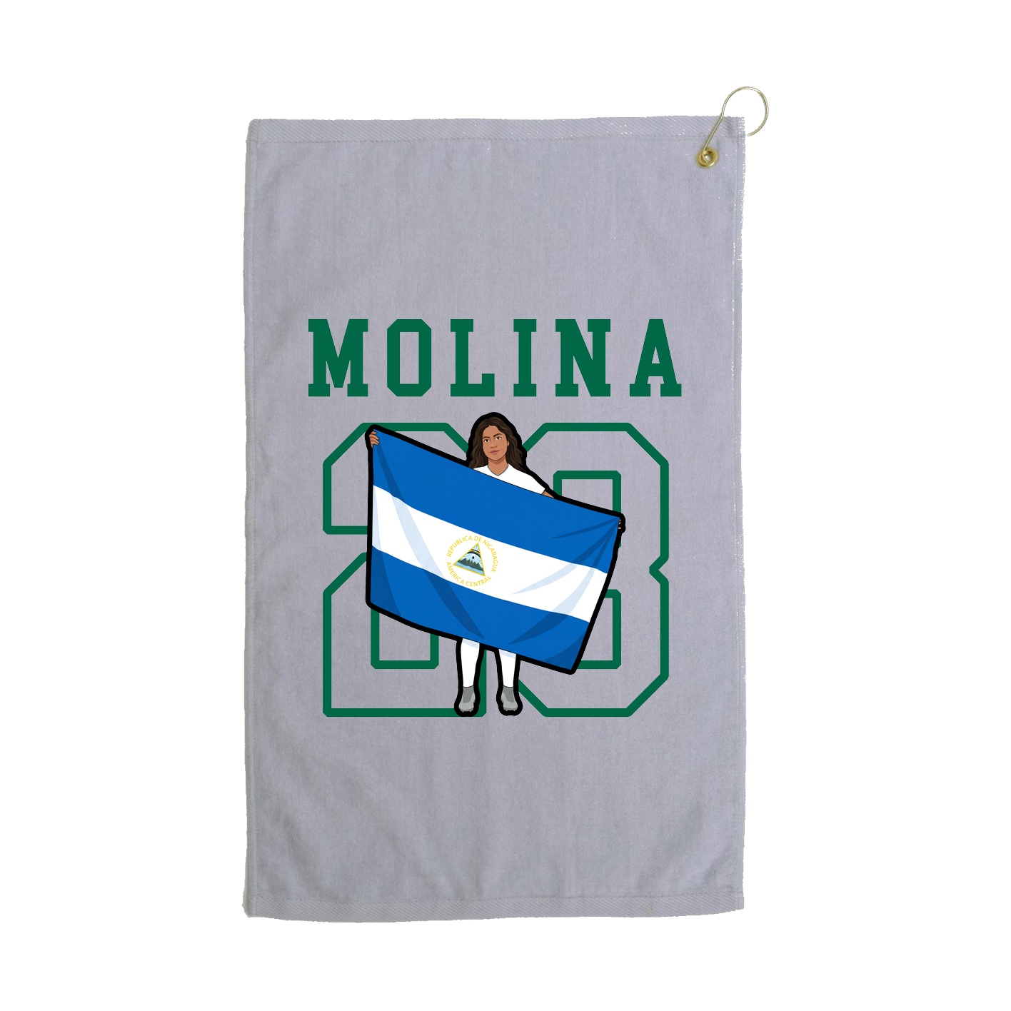 Golf Towel — Shirsey in Grey