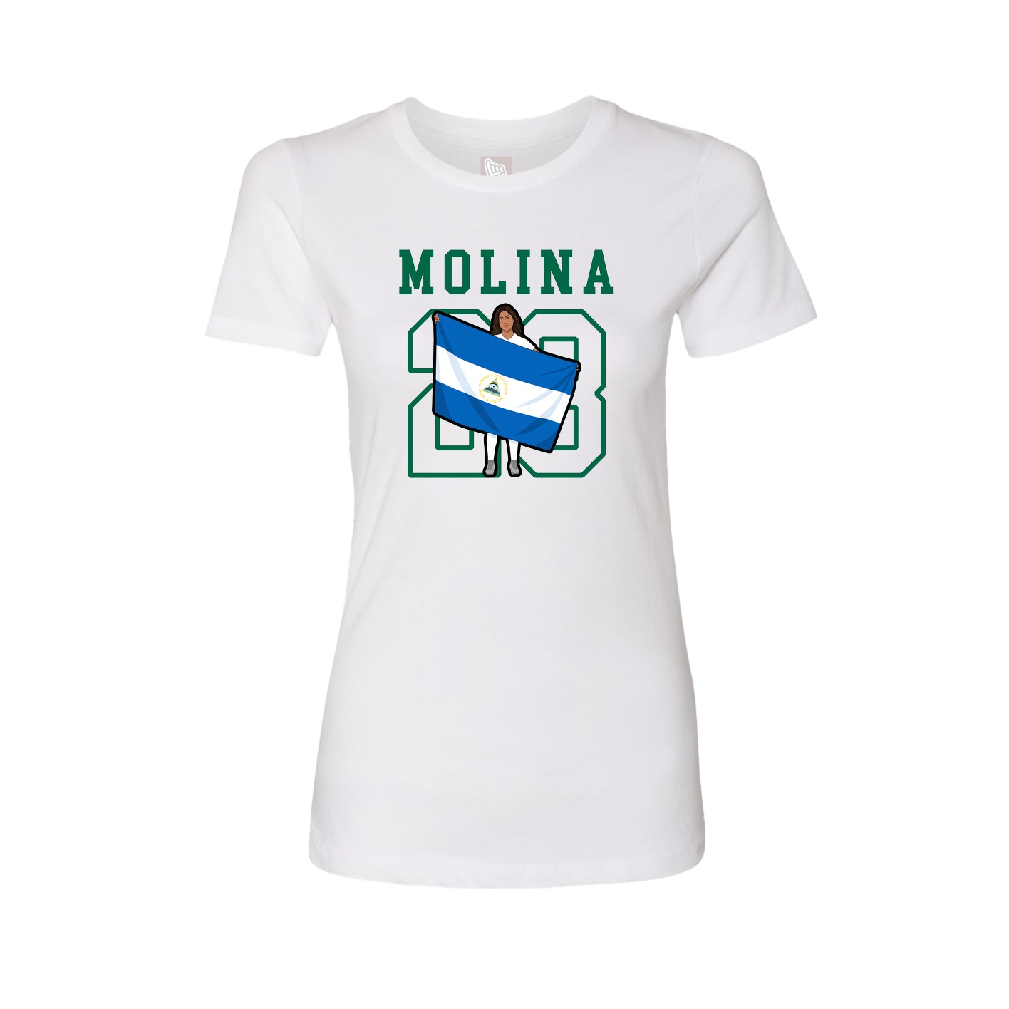 Fitted Women's Tee — Shirsey in White