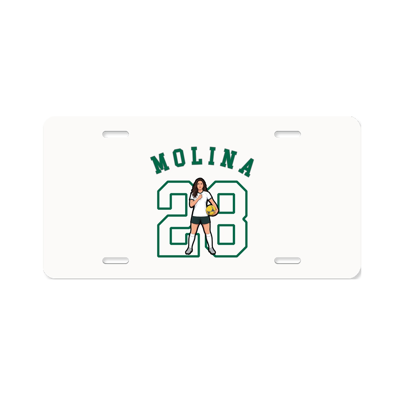 License Plate — Shirsey Arch in Classic