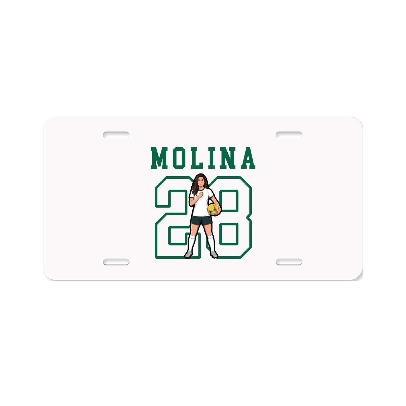 License Plate — Shirsey in Classic