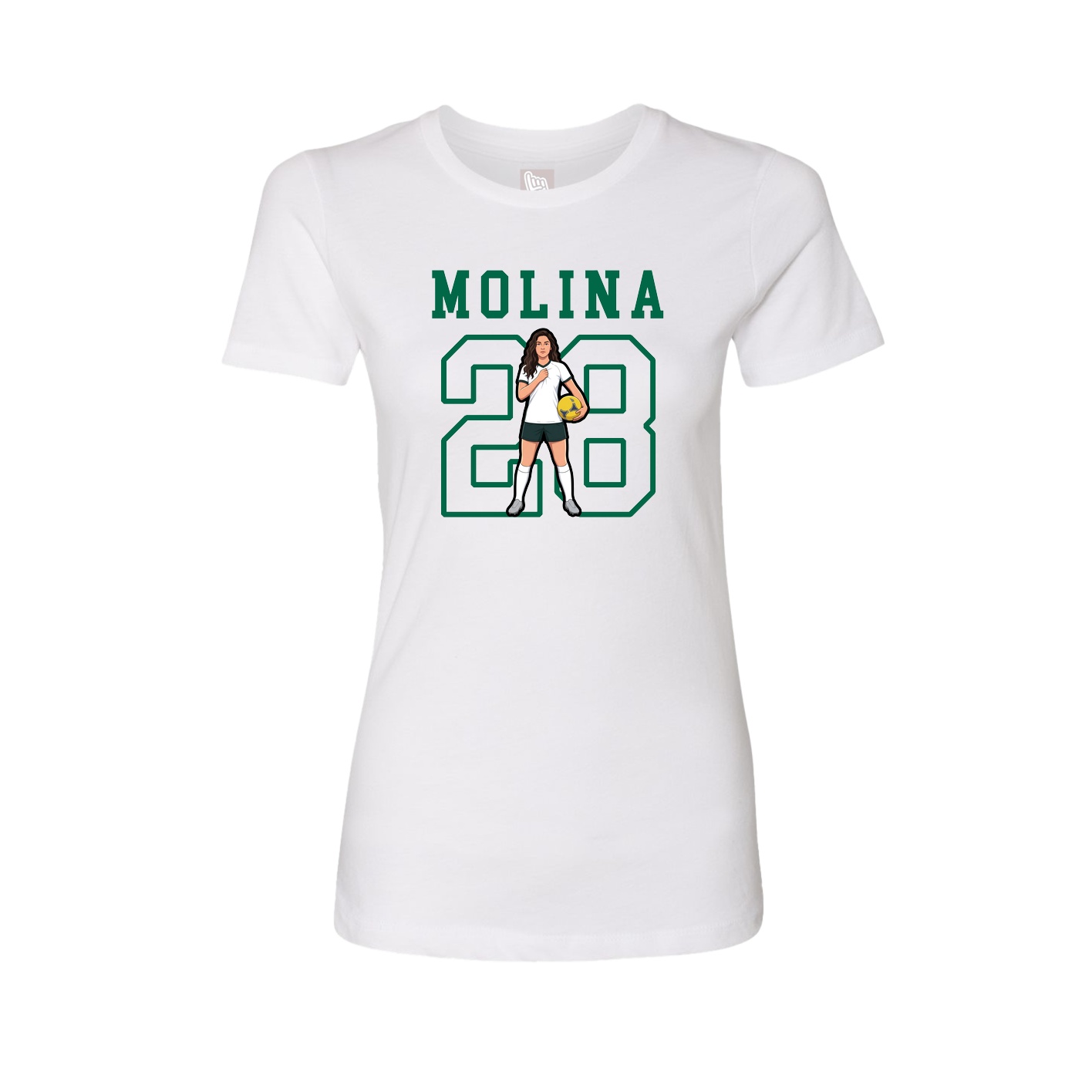 Fitted Women's Tee — Shirsey in White