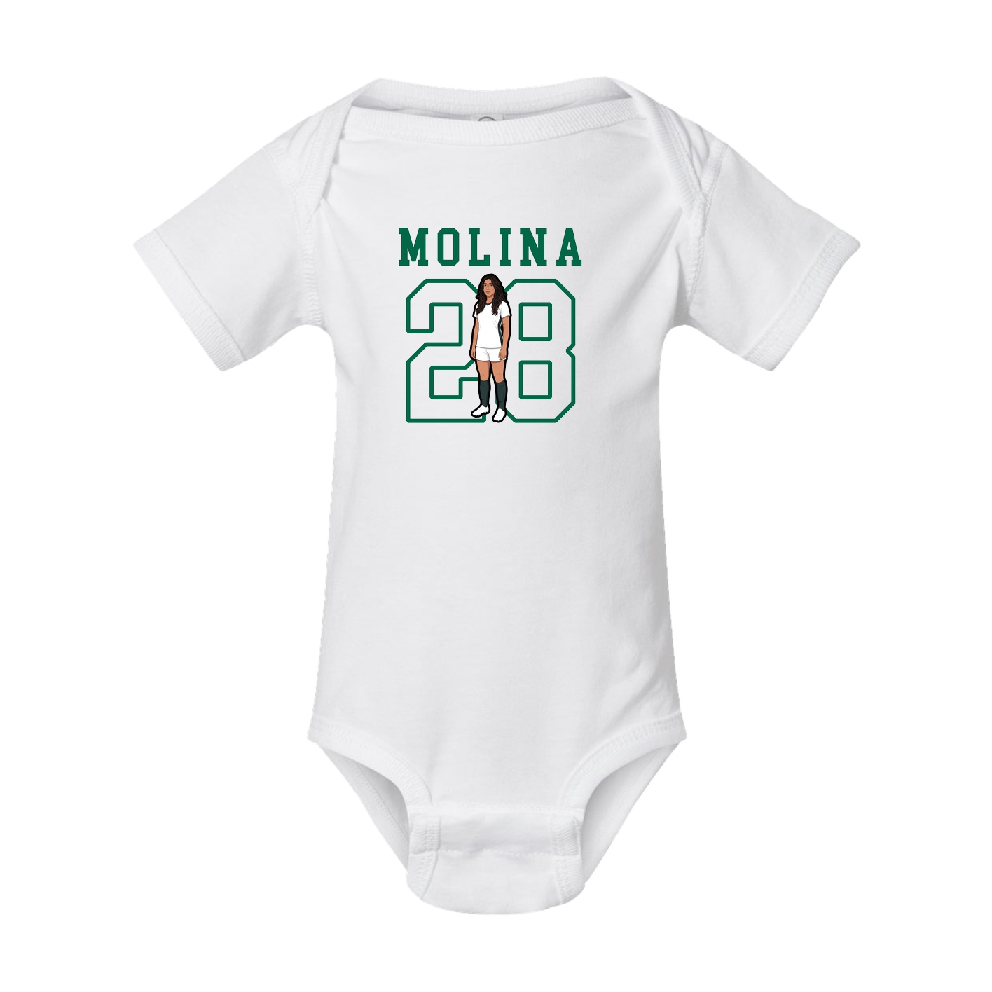 Baby Onesie — Shirsey in White