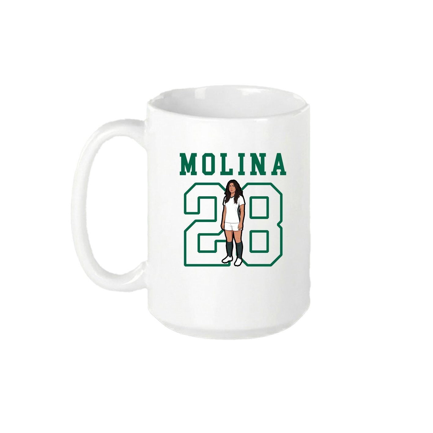 15oz Coffee Mug — Shirsey in White