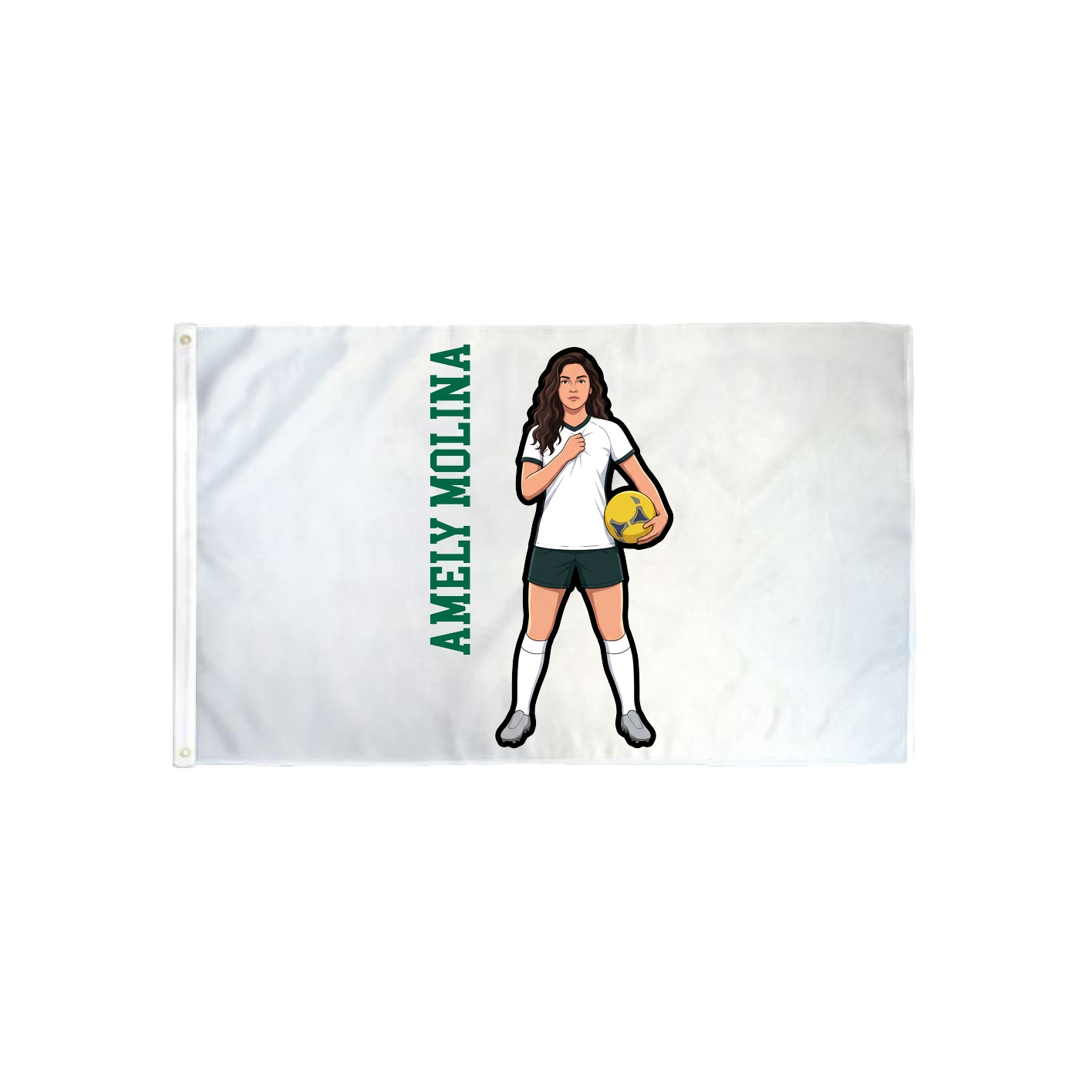 3x5 Flag — Name Vertical in Classic