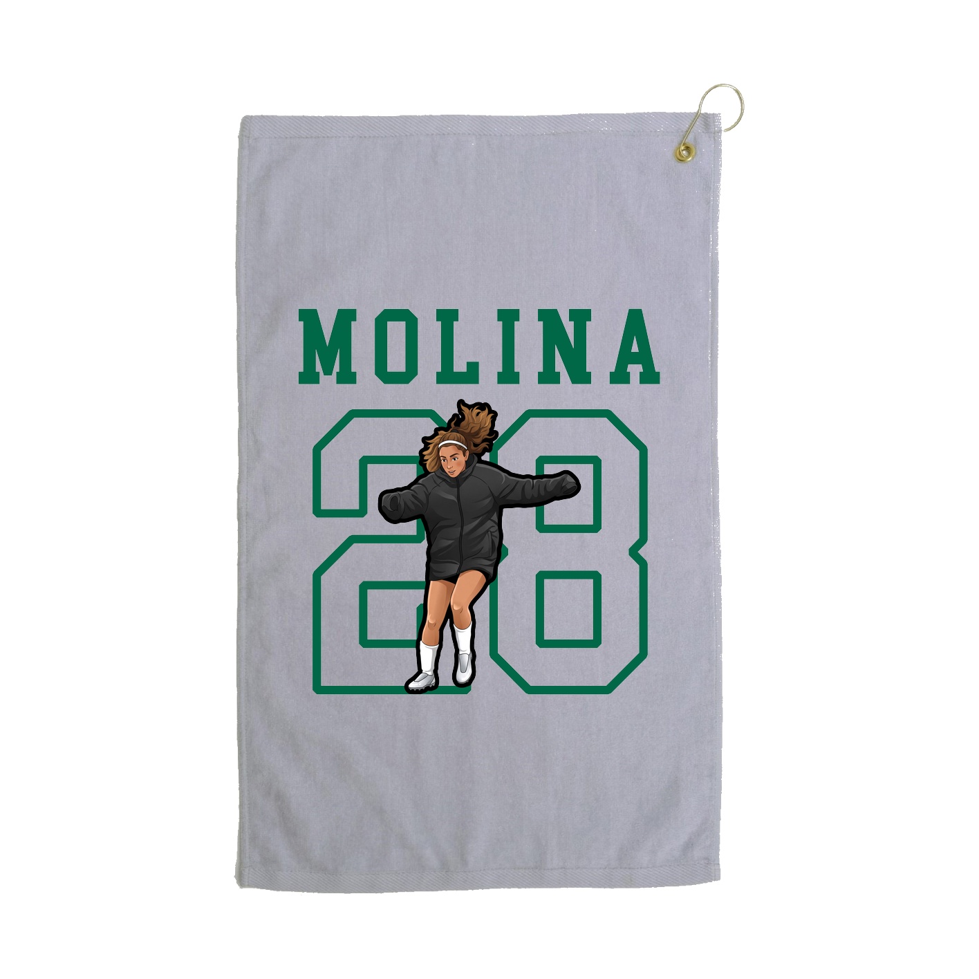 Golf Towel — Shirsey in Grey