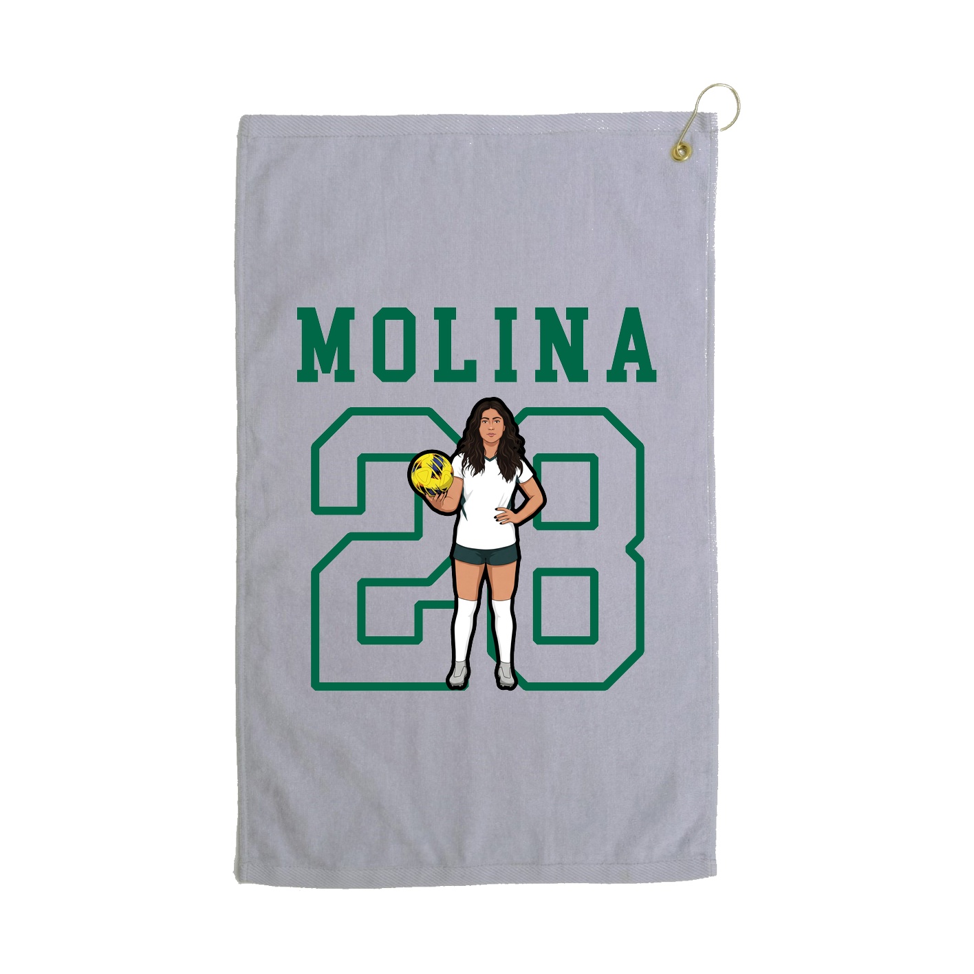 Golf Towel — Shirsey in Grey
