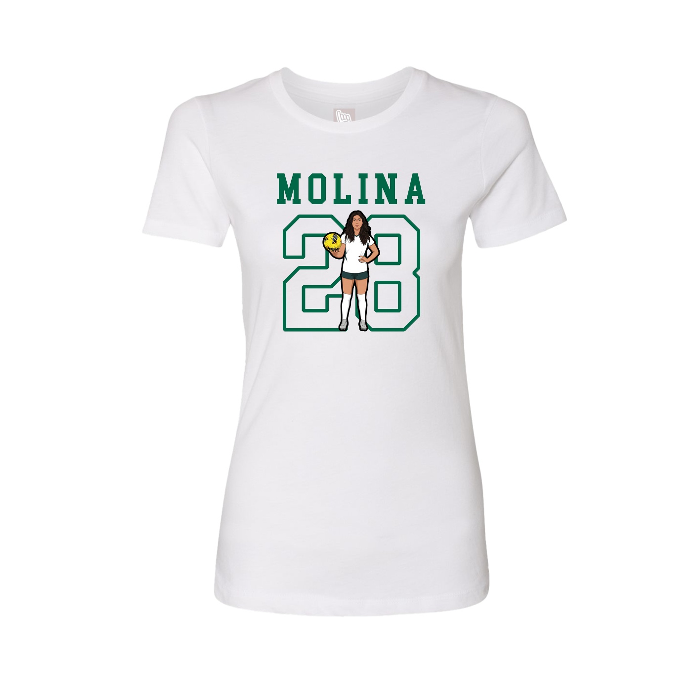 Fitted Women's Tee — Shirsey in White