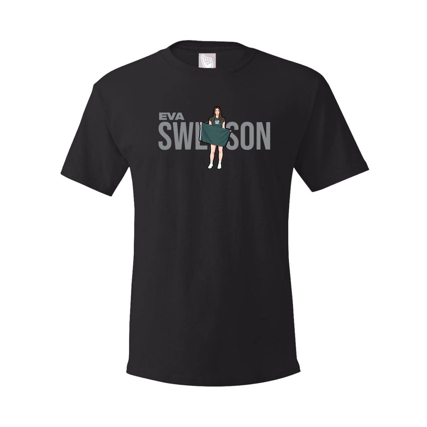 Tee — Player Name in Black