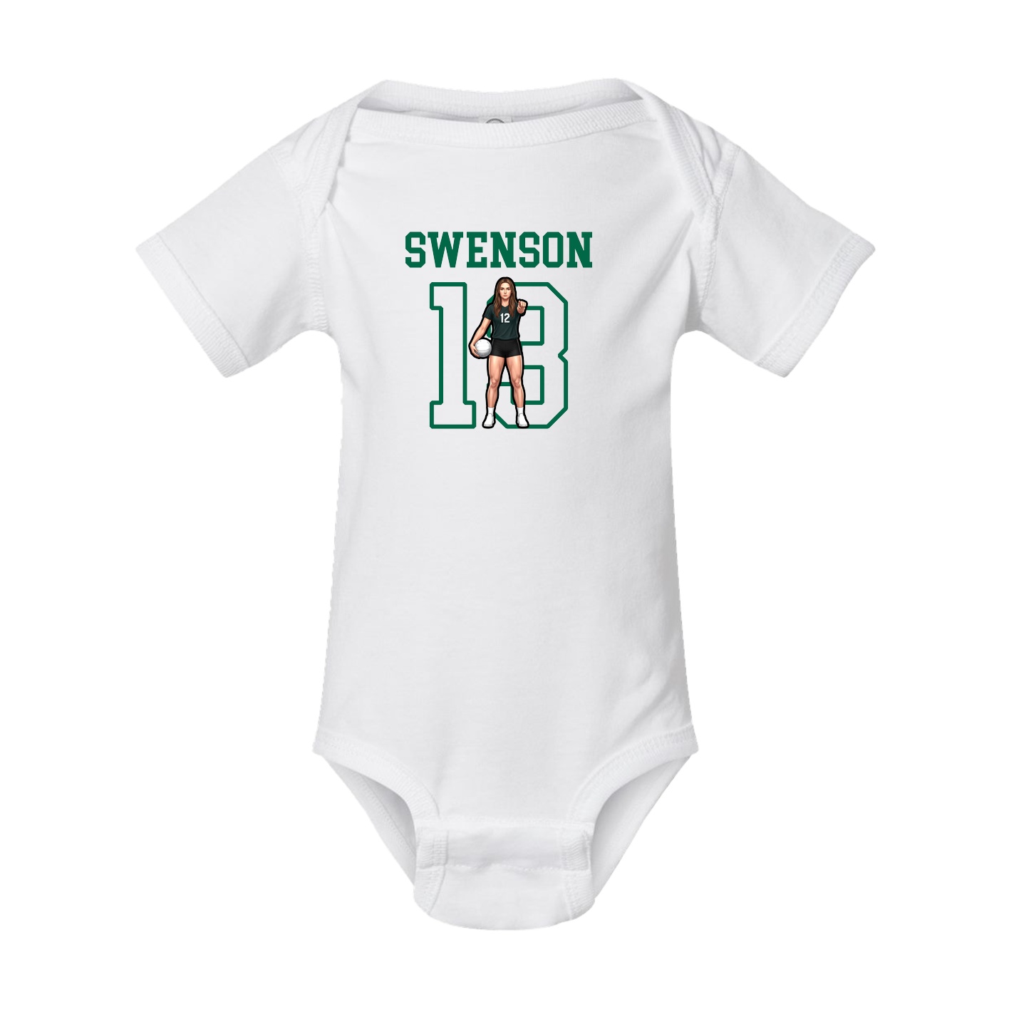 Baby Onesie — Shirsey in White
