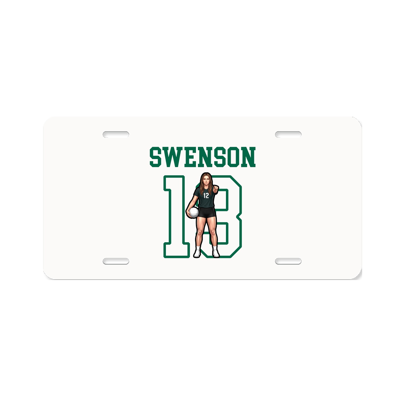 License Plate — Shirsey in Classic