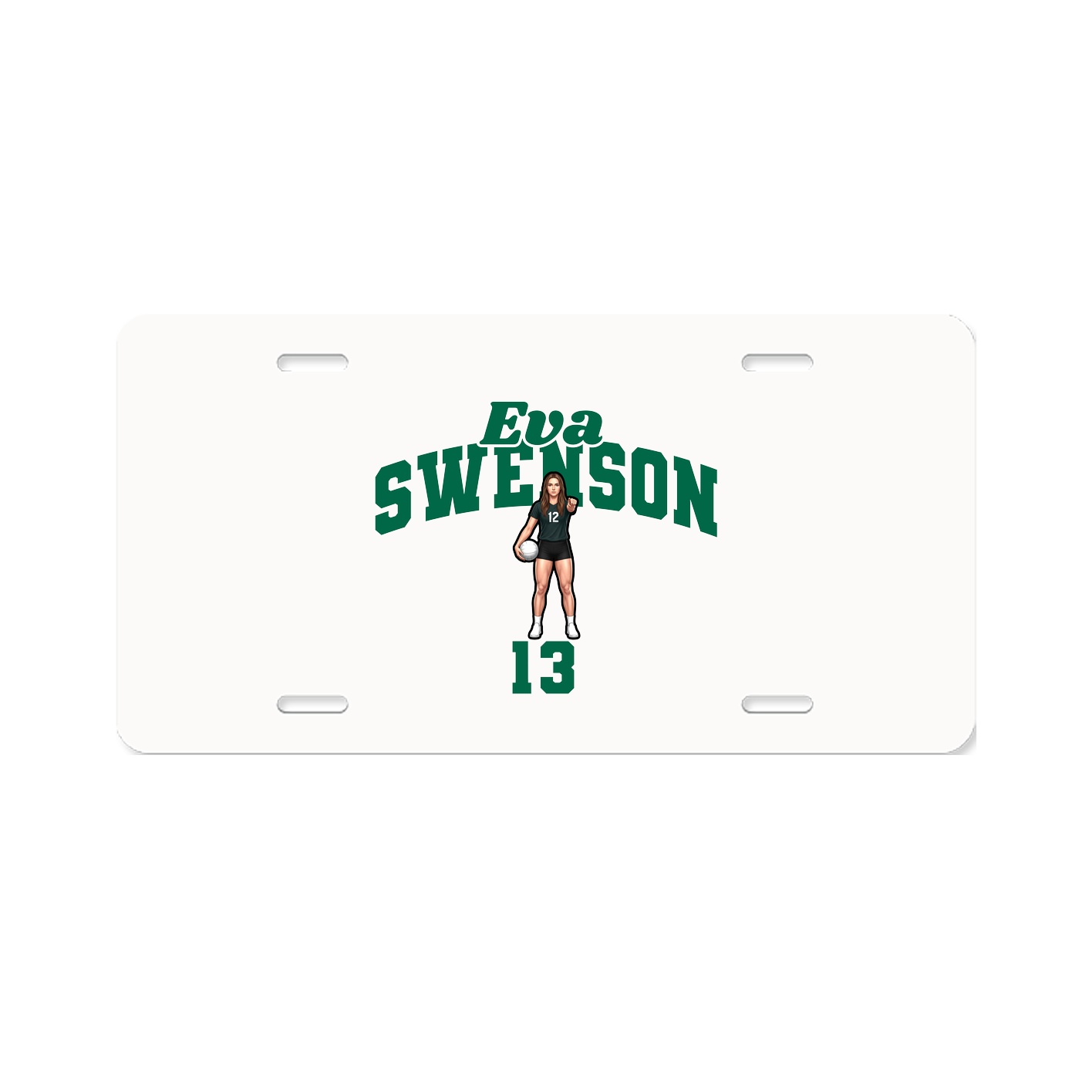 License Plate — Signature Arch in Classic