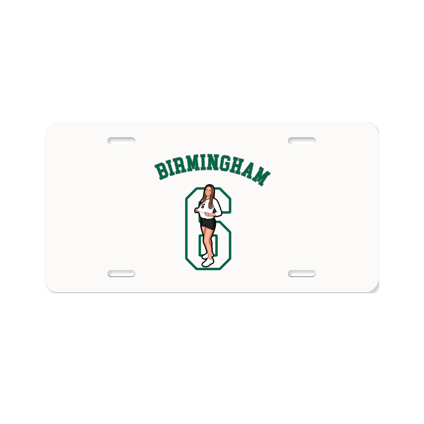License Plate — Shirsey Arch in Classic