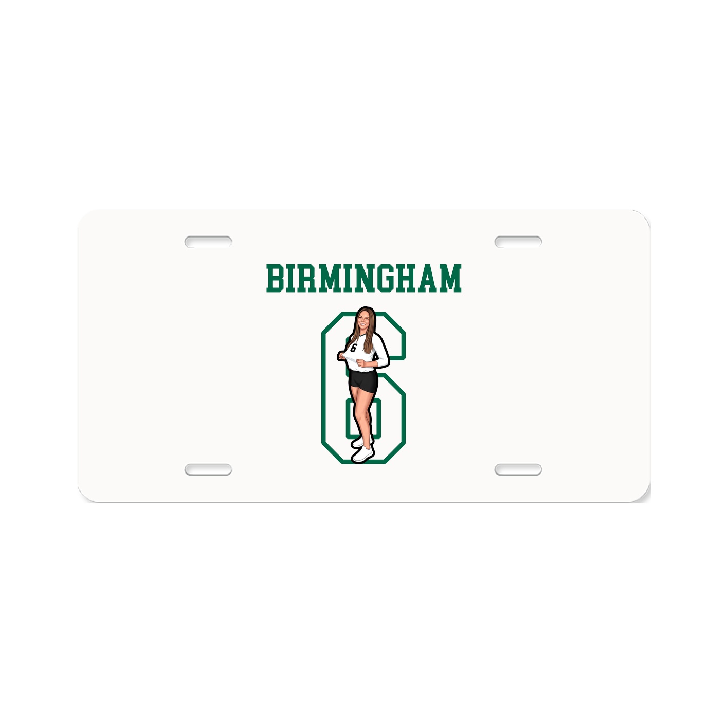 License Plate — Shirsey in Classic