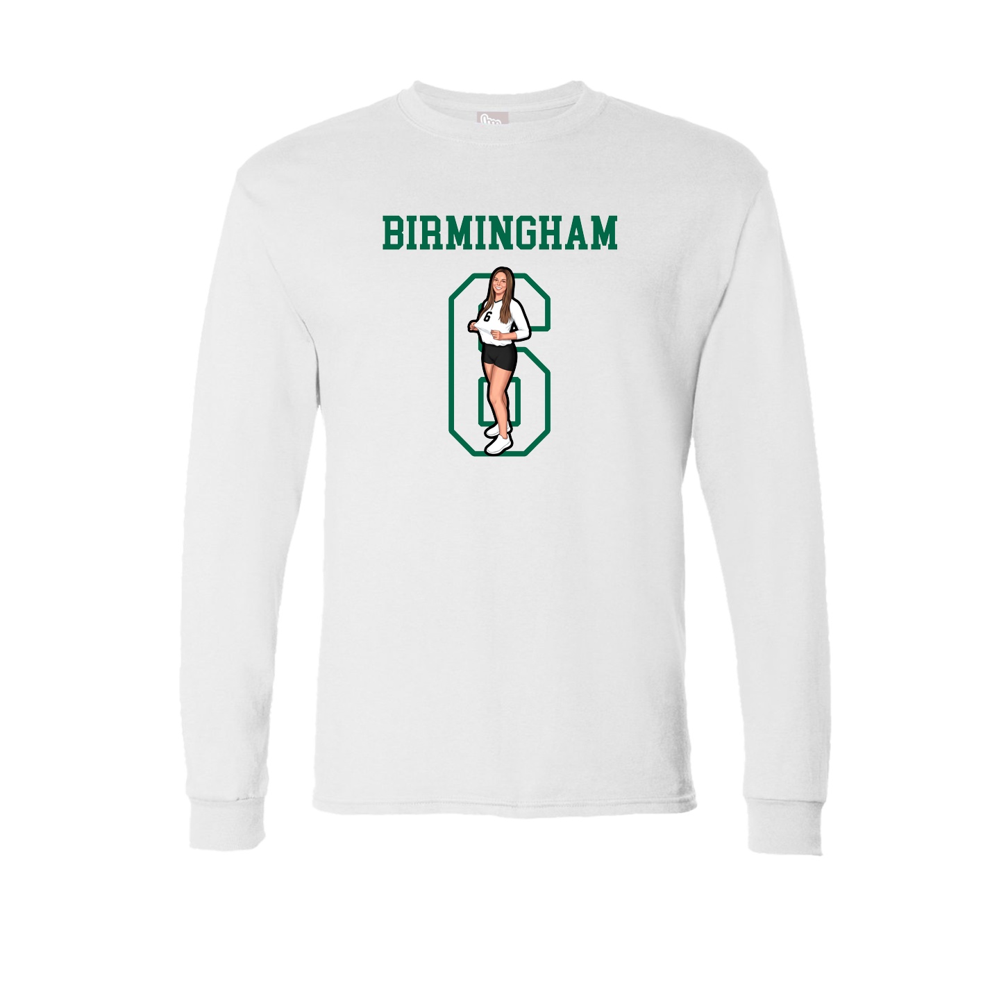 Long Sleeve Tee — Shirsey in White