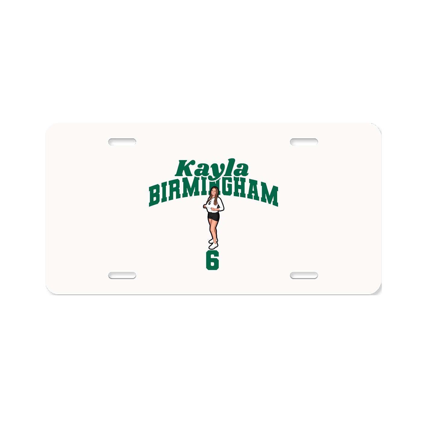 License Plate — Signature Arch in Classic