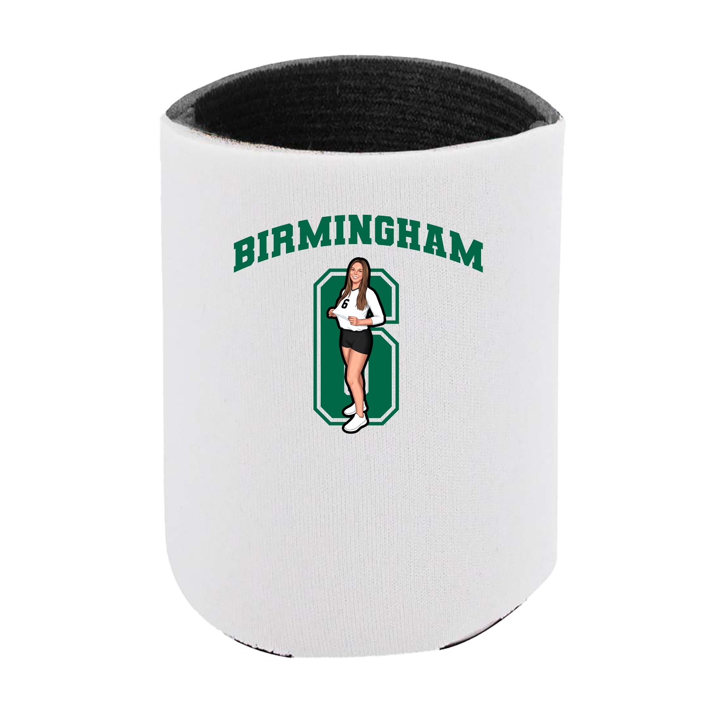 Can Holder — Number in White