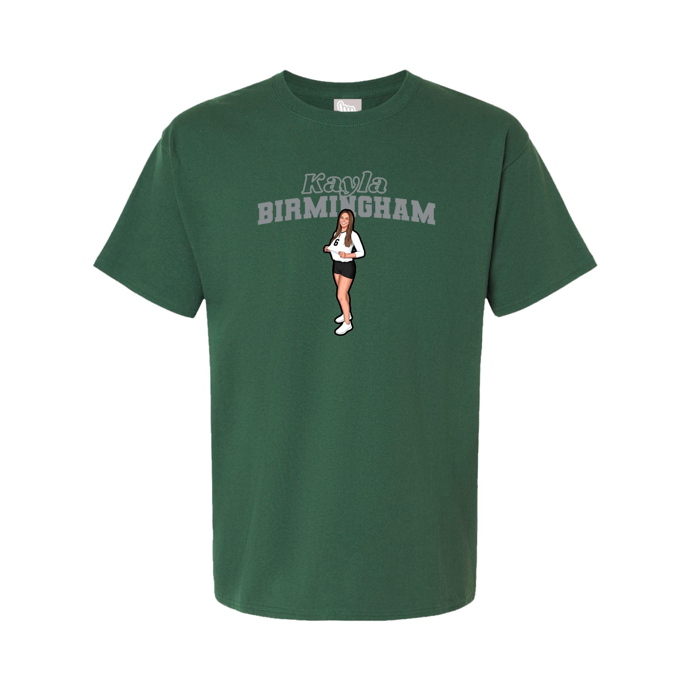 Tee — Name Arch in Green