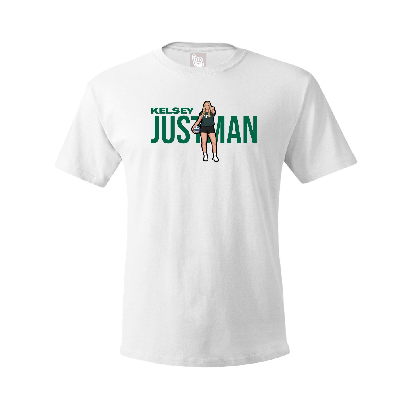 Youth Tee — Player Name in White