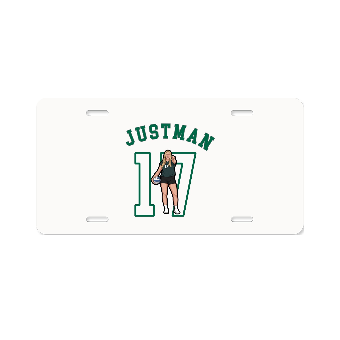 License Plate — Shirsey Arch in Classic