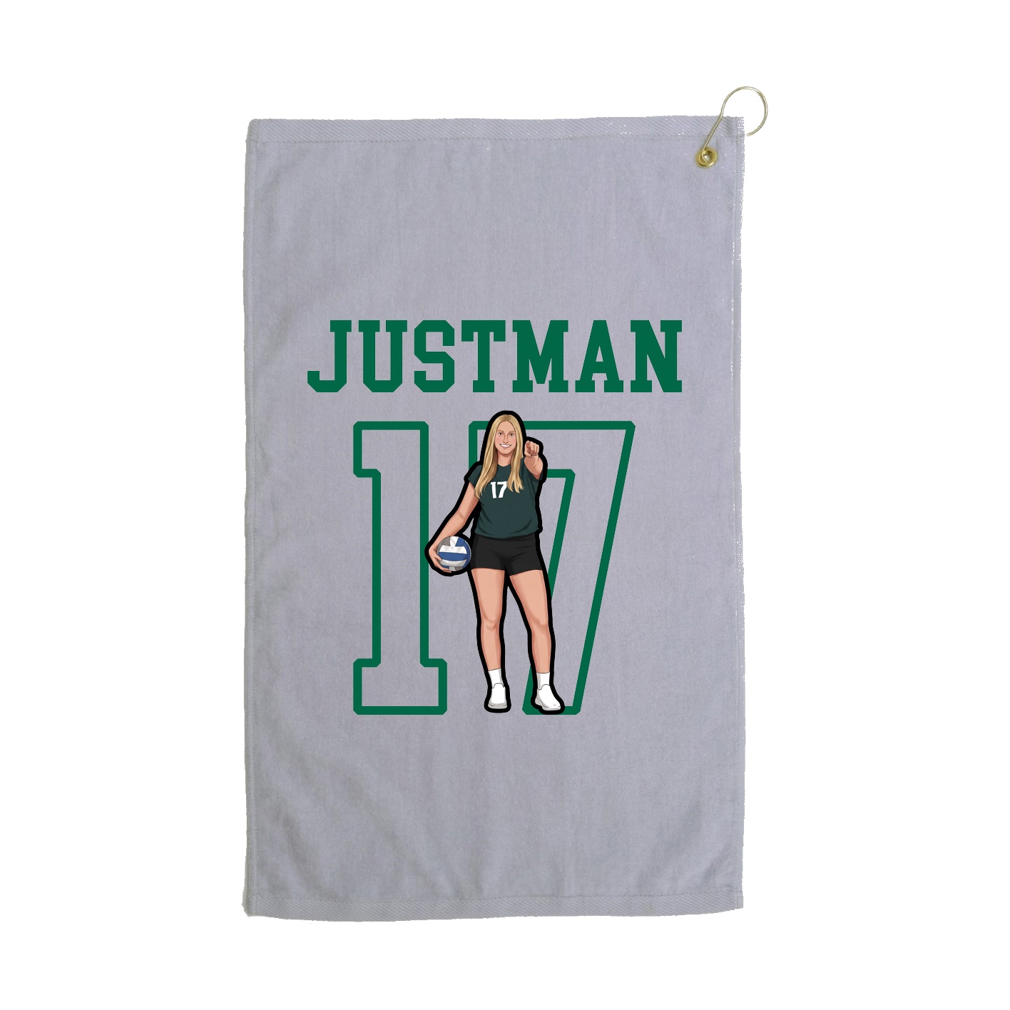 Golf Towel — Shirsey in Grey