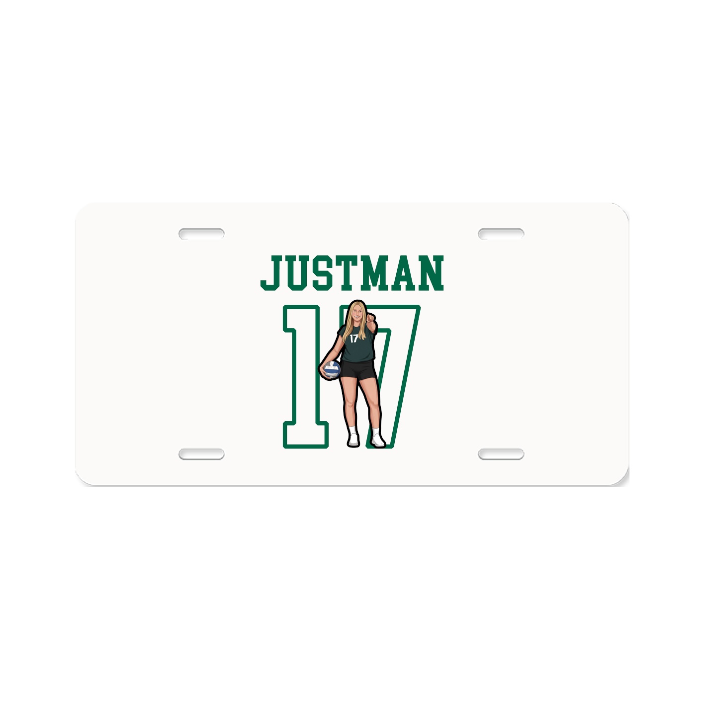 License Plate — Shirsey in Classic
