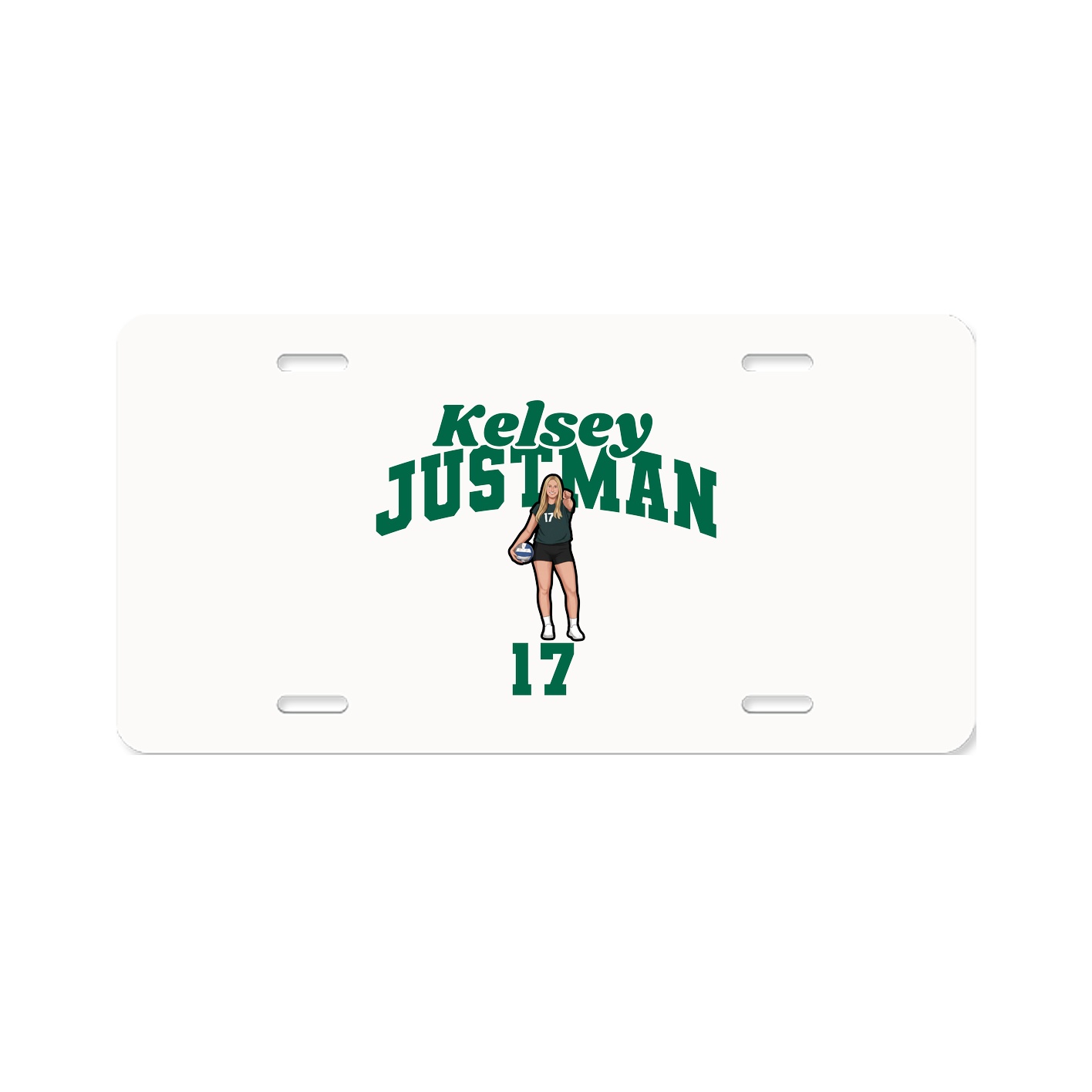License Plate — Signature Arch in Classic