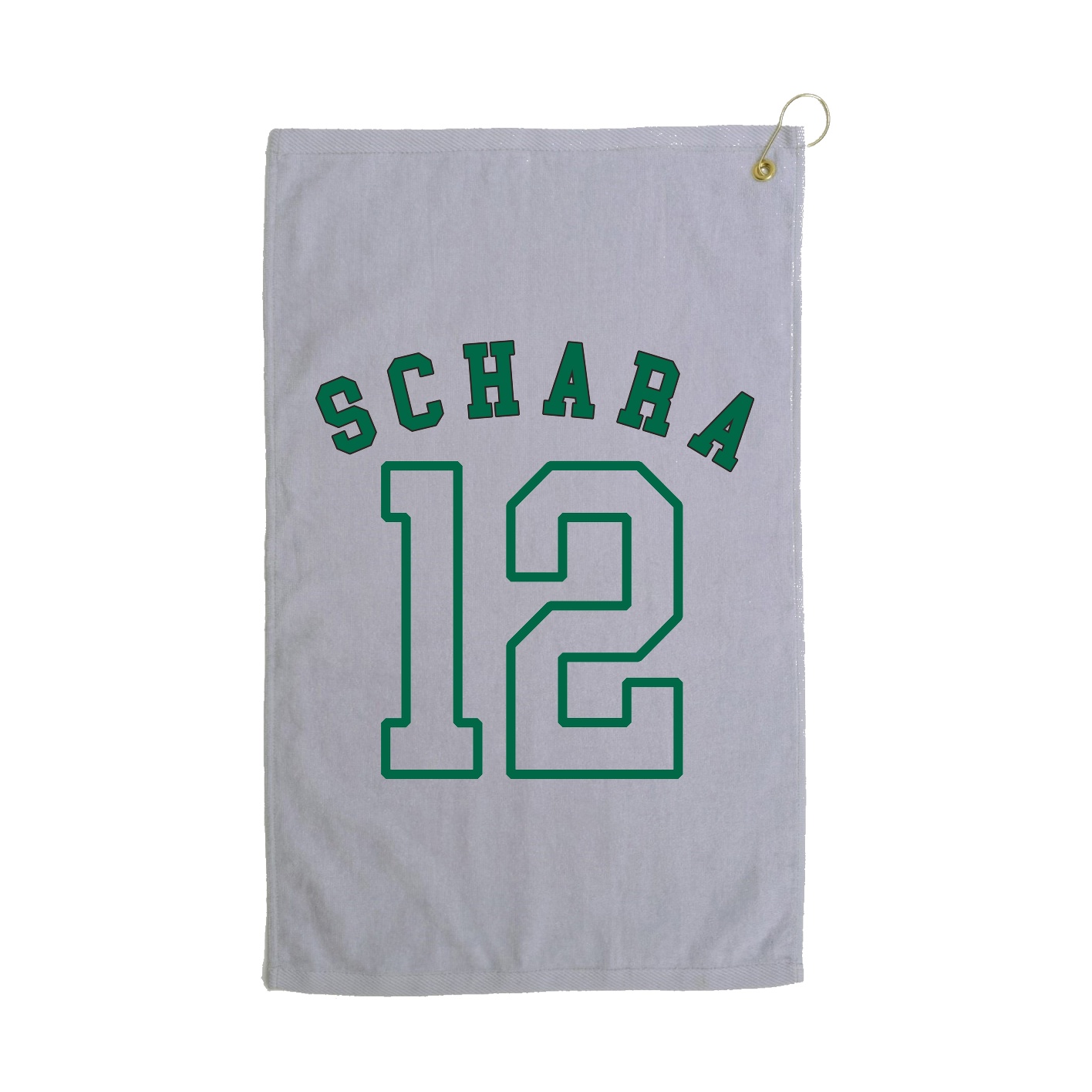 Golf Towel — Shirsey Arch in Grey